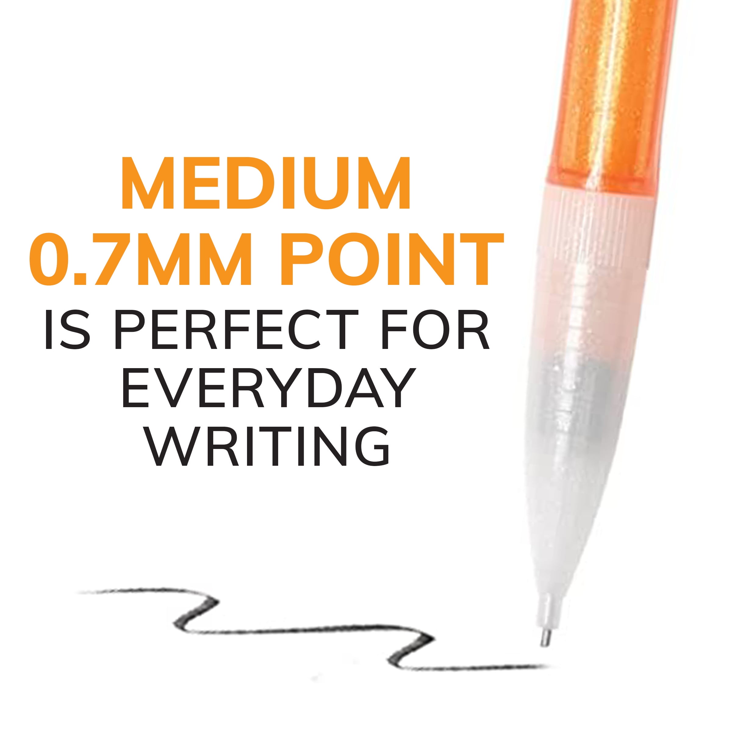 BIC Xtra Sparkle Mechanical Pencils, No. 2 Lead, Refillable Design (Black, 24-Count) wov1i