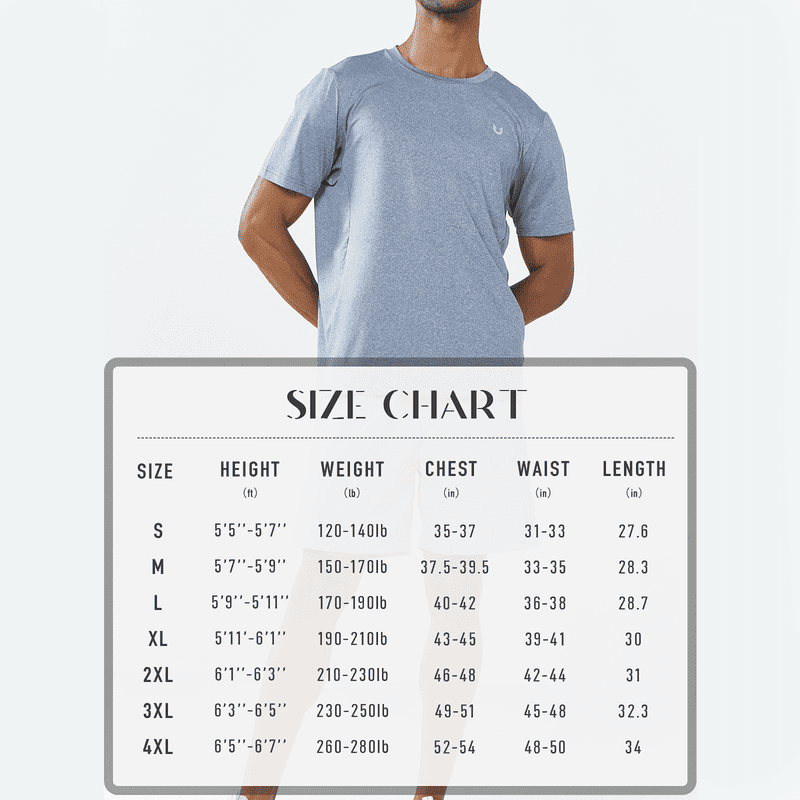 NORTHYARD Men's Athletic Workout T-Shirt Moisture-Wicking Short Sleeve Running Gym Top (Blue Heather, M) w77fd