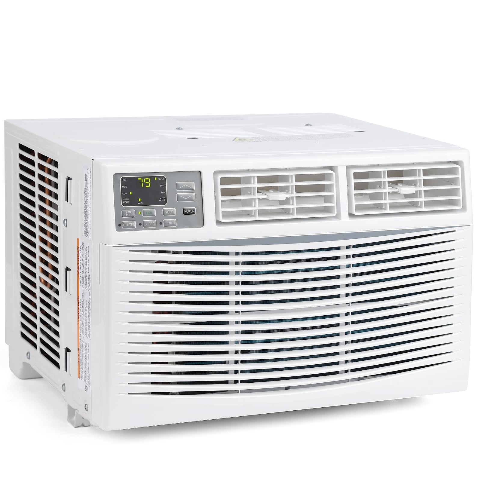 Tropow Window Air Conditioner 10000 BTU Smart AC Unit with WiFi App and Remote Control (White, 450 Sq.Ft) vub5x