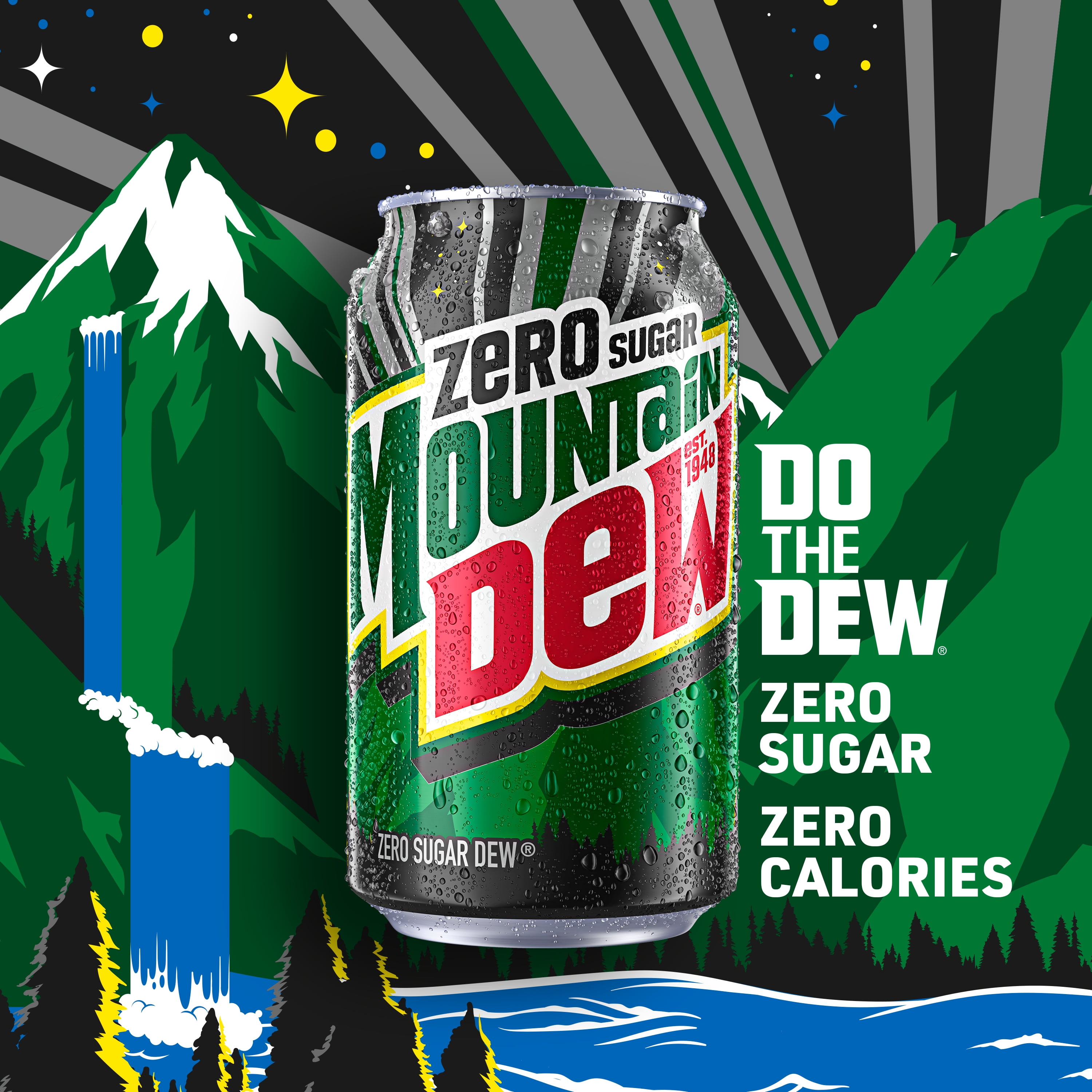 Mountain Dew Zero Sugar Citrus Soda Pop (Citrus, 24 Pack of 12 fl oz) vc0ly