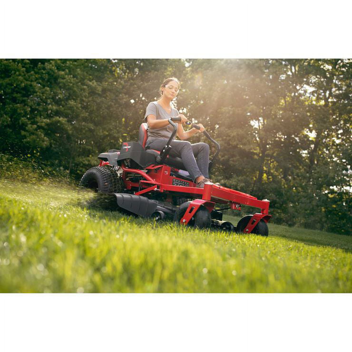 Troy-Bilt Mustang 54 Gas Zero Turn Riding Lawn Mower with 24 HP Kohler Engine (54 in. Deck) j7wl0