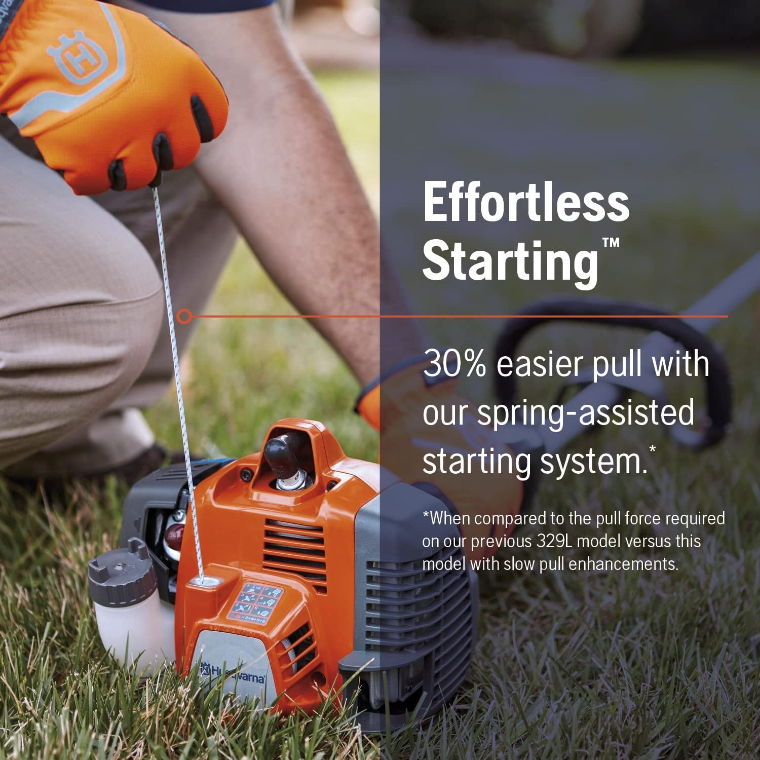 Husqvarna 330LK Gas String Trimmer (Orange, 20 in.) e2nvt