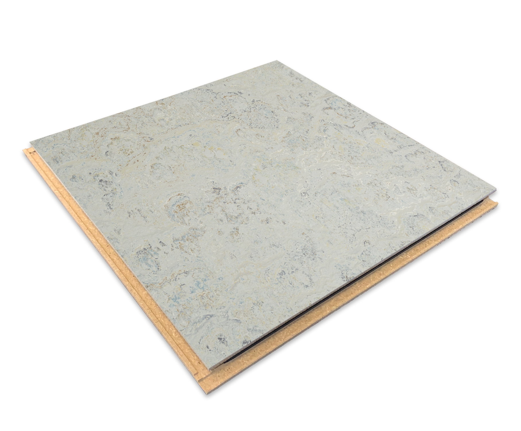 Marmoleum Cinch Loc Seal Laminate Flooring Tiles (Seashell, 11.81 in x 11.81 in, 6.78 sq ft) tbbbr