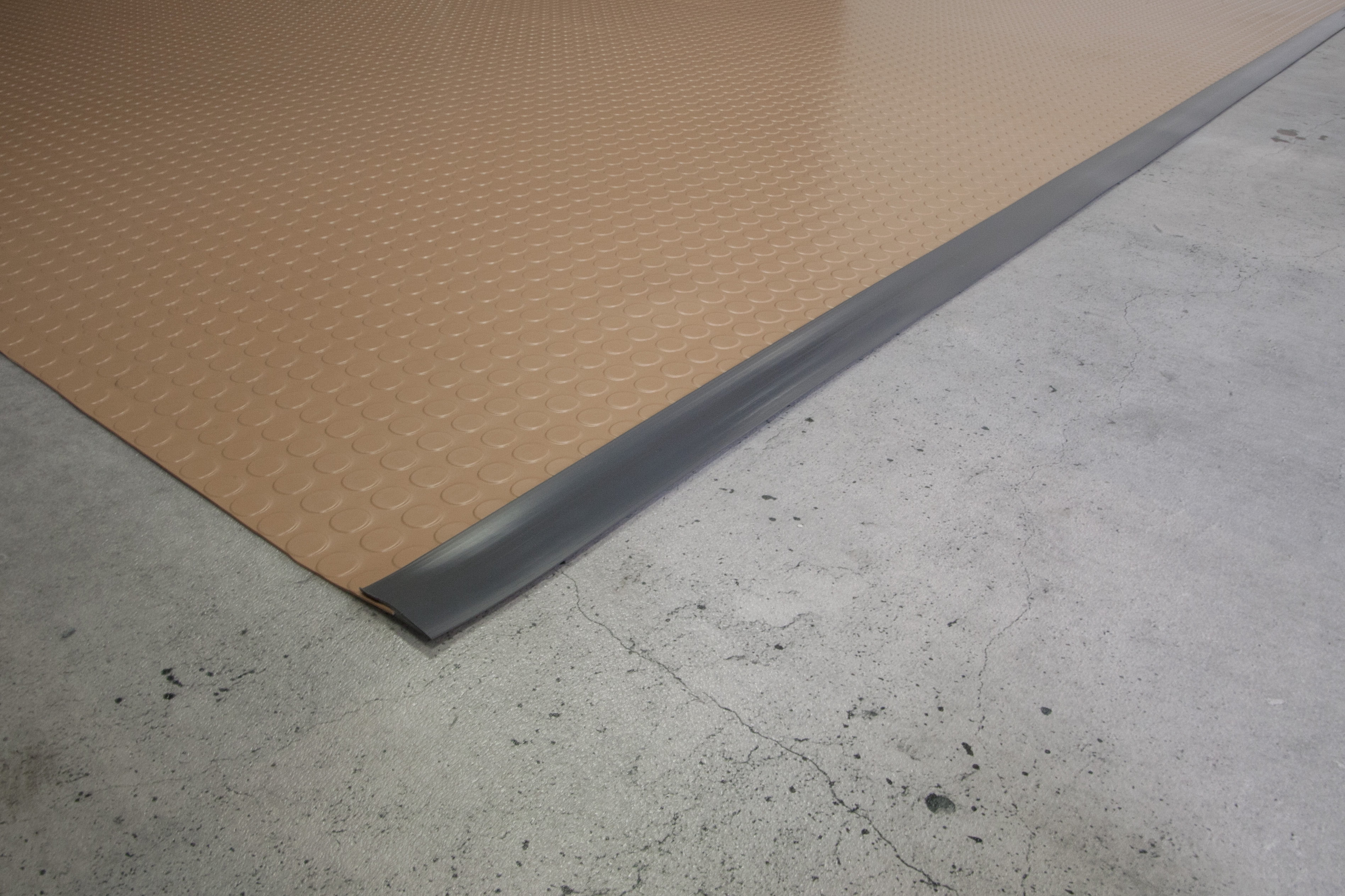 G-Floor Vinyl Edge Trim for Garage Flooring Mats (Slate Grey, 25 ft) arhwe