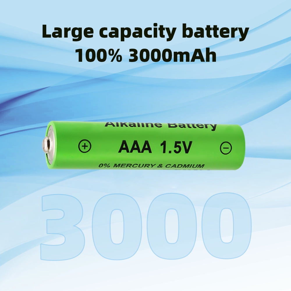Zengest AAA Rechargeable Batteries (16-Pack, 600mAh) High-Capacity Triple A Power Cells for Household Electronics and Solar Lights tmd2z