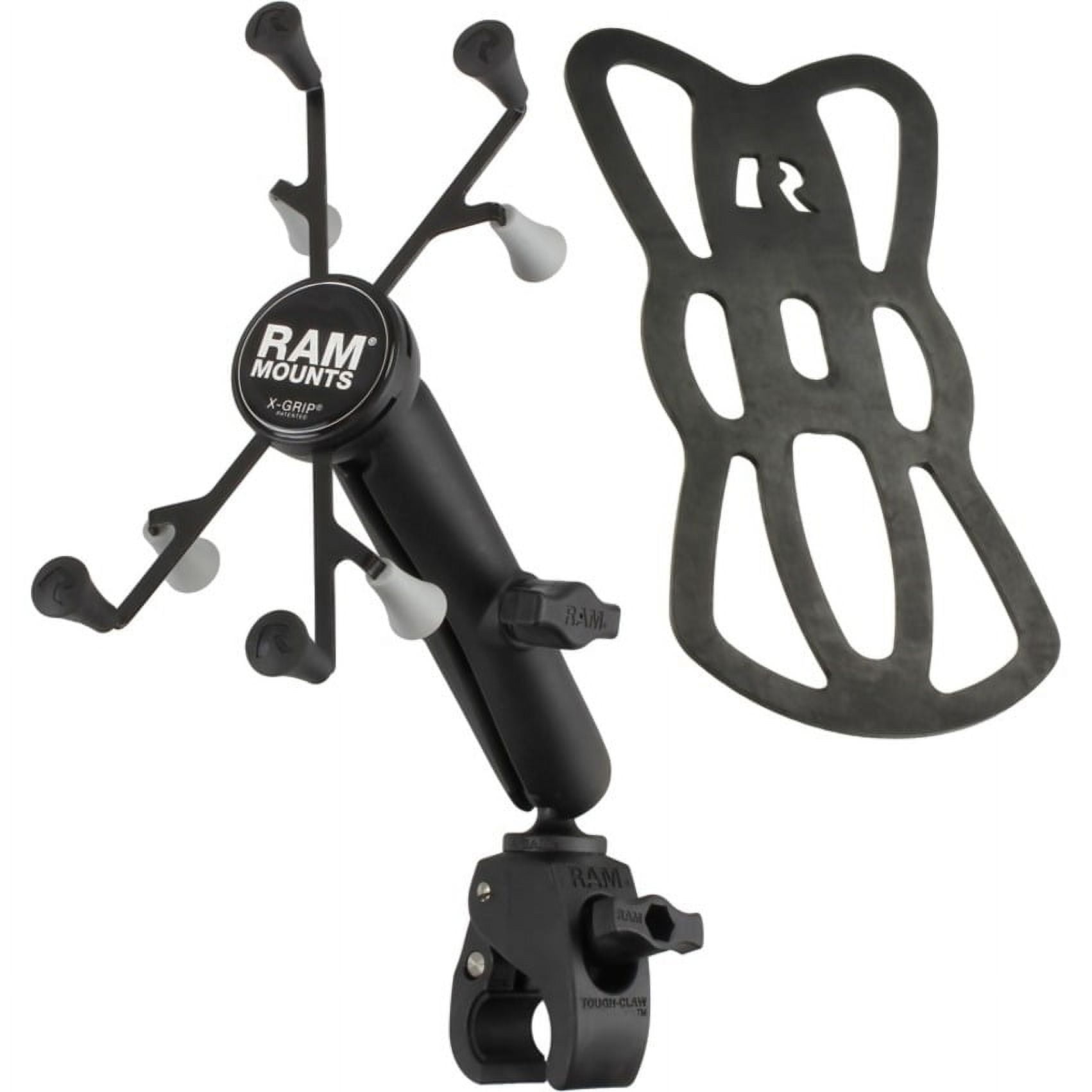 RAM Mounts X-Grip Universal Vehicle Mount for Tablets and iPads (Black, 8 in) 2a960