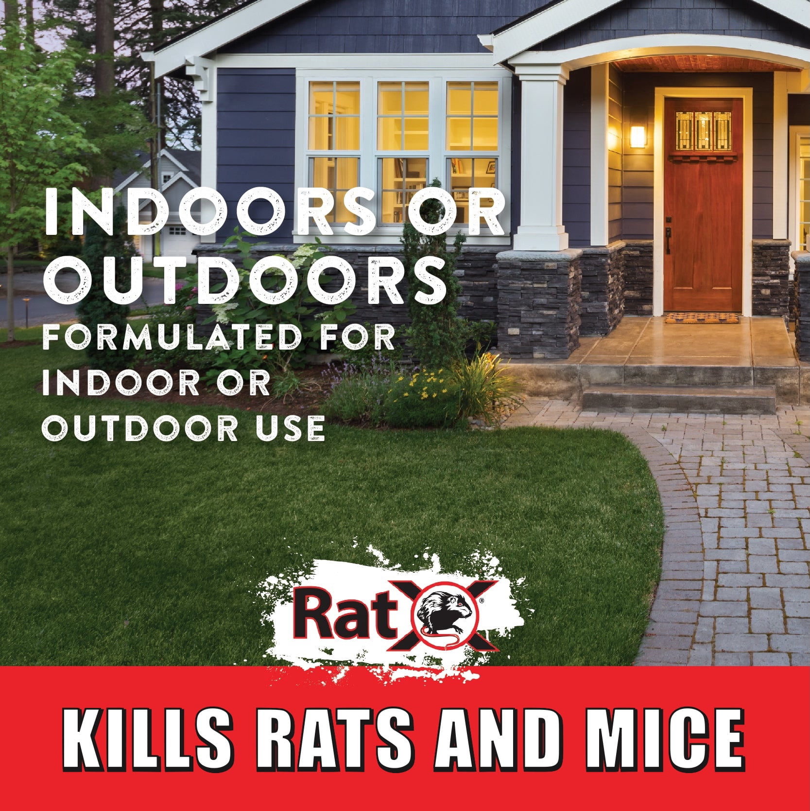 RatX Non-Toxic Rodent Control Pellets (3-Pack) fke7w