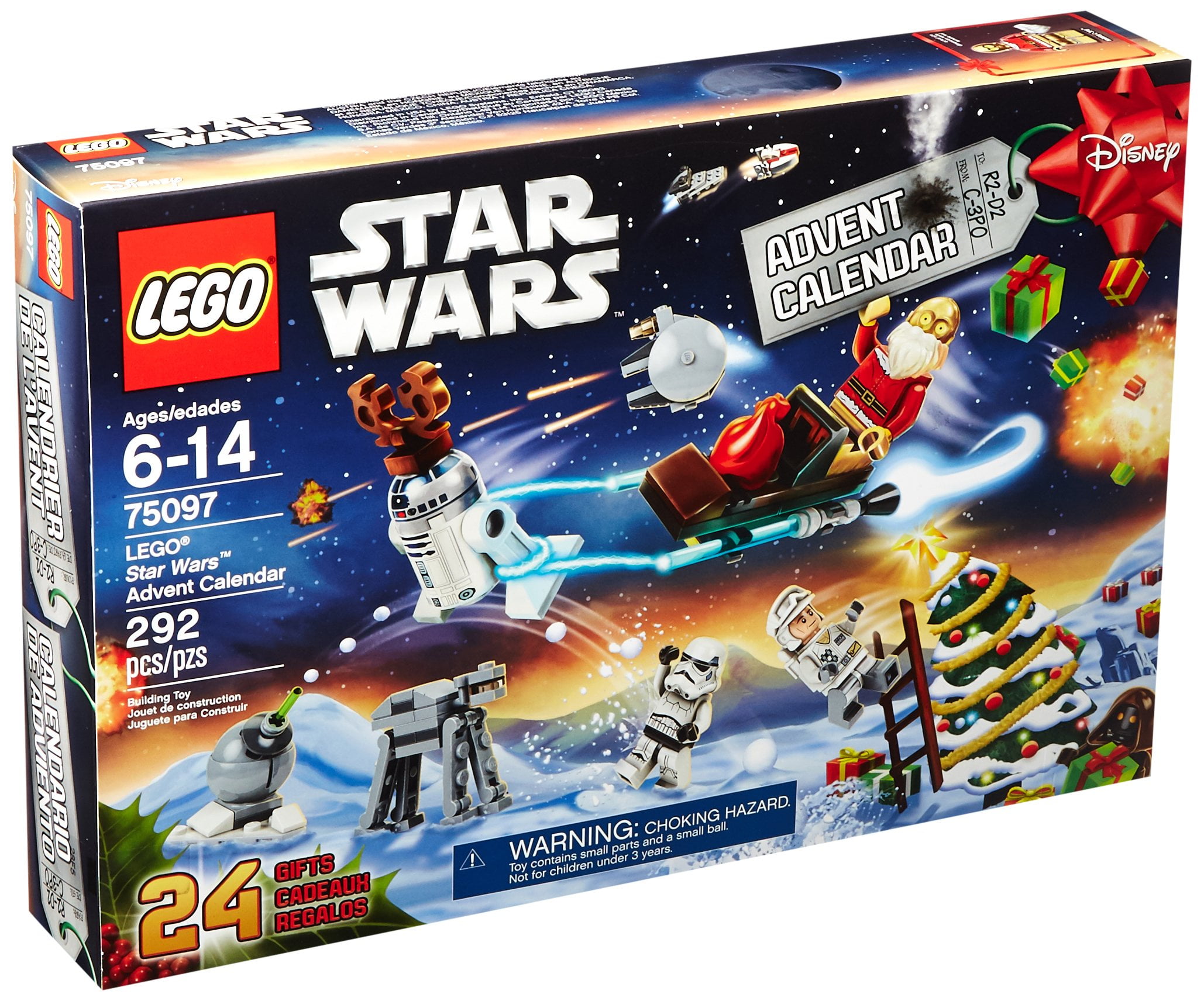 LEGO Star Wars 75097 Advent Calendar Building Kit (24-Piece Set) 86u8j