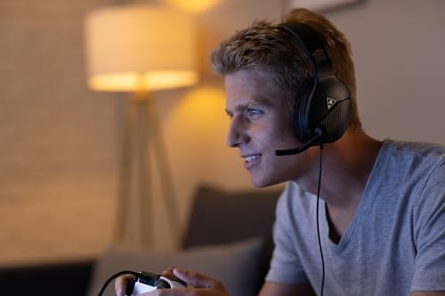 Turtle Beach Recon 200 Gen 2 Wired Gaming Headset, Amplified Audio with Mic Monitoring (Black, One Size) 2czo5