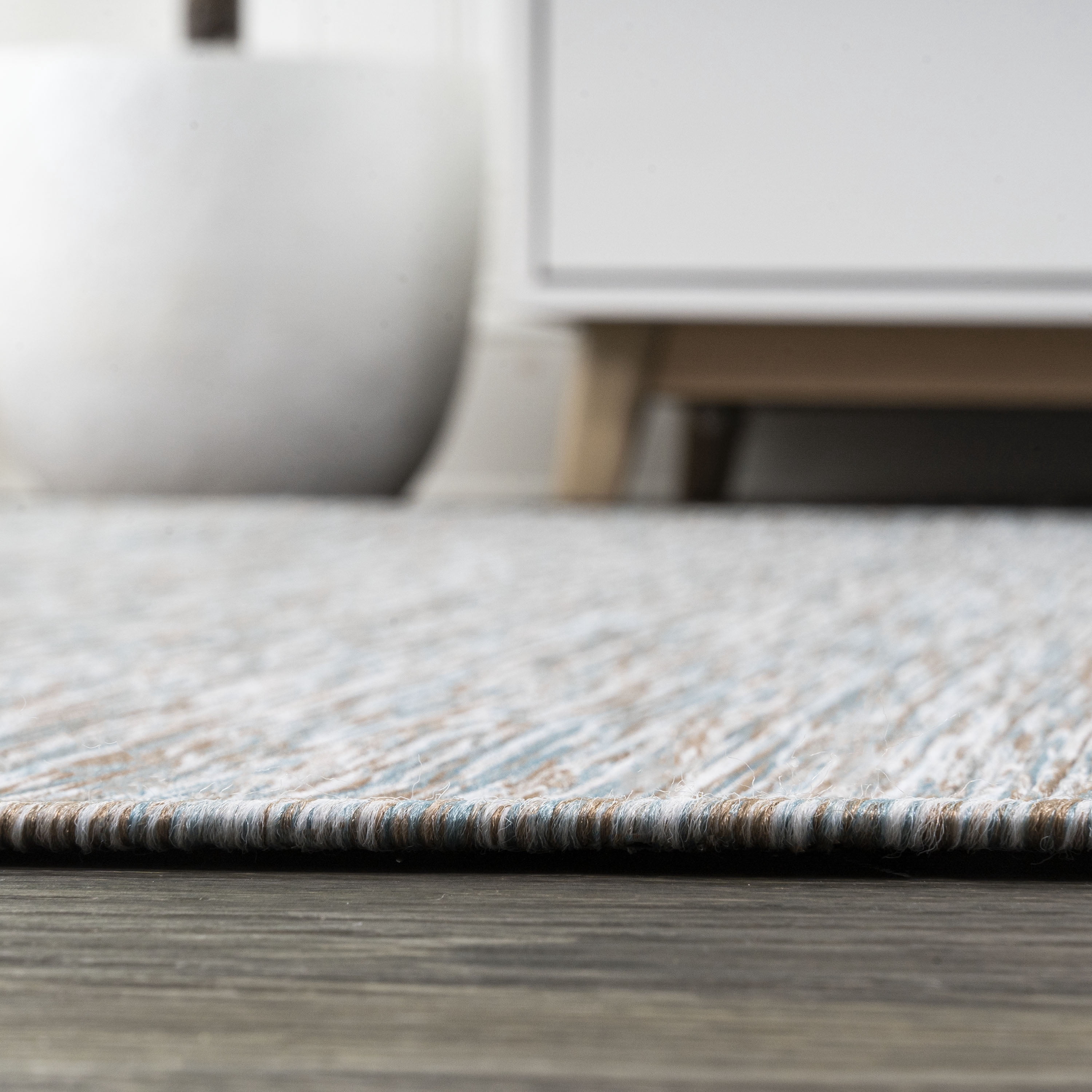 JONATHAN Y Tuscan Sun Ethan Flatweave Area Rug (Gray, 8 ft x 10 ft) odtby