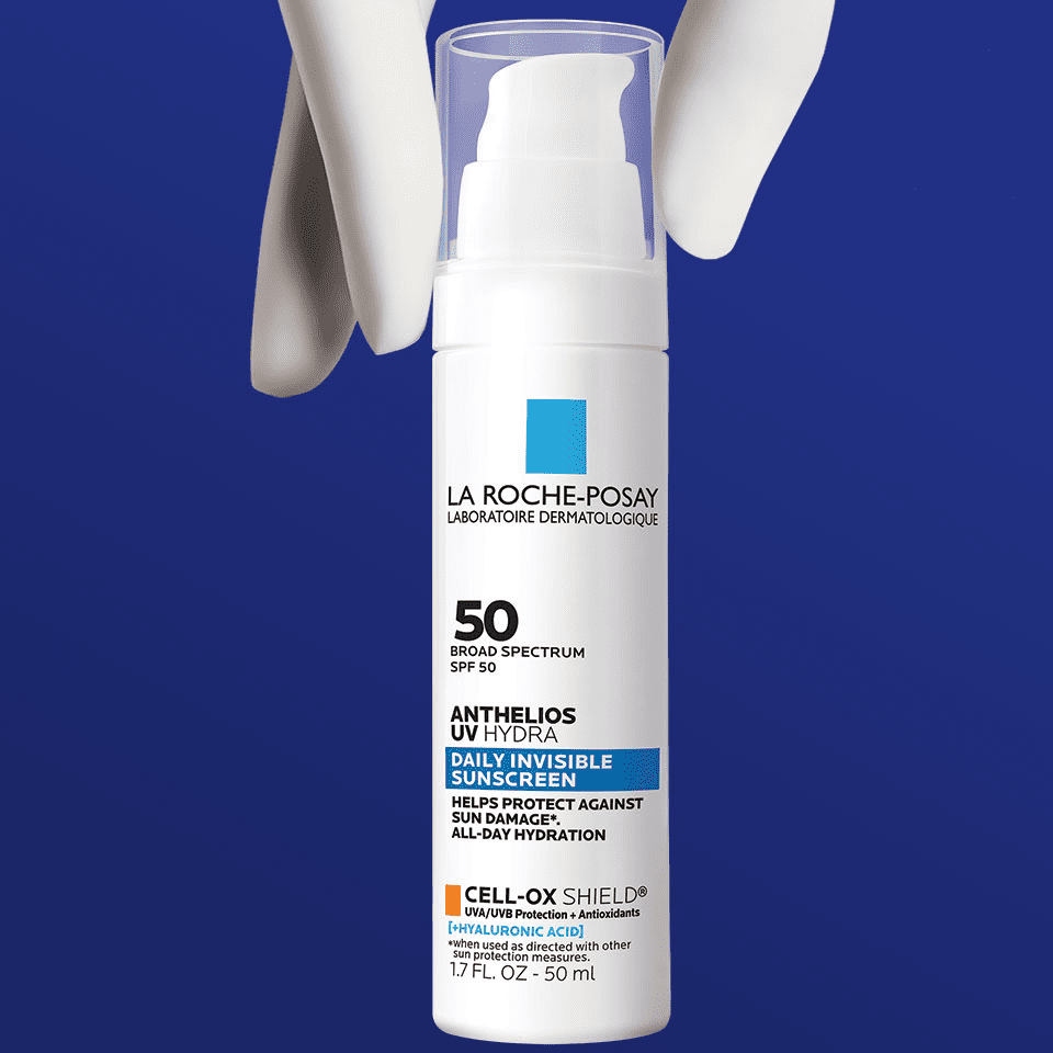 La Roche-Posay Anthelios UV Hydra Hydrating Facial Sunscreen SPF 50 with Hyaluronic Acid (1.7 fl oz) d6ah4