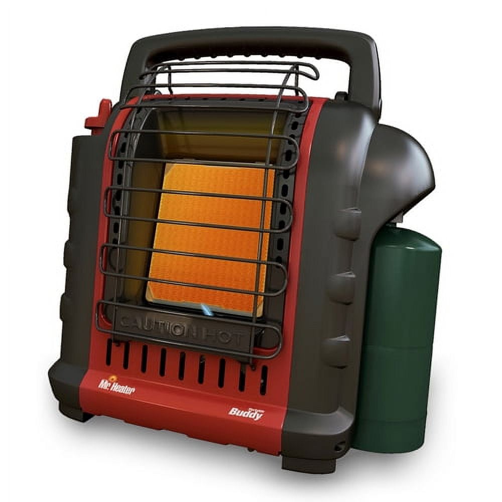 Mr. Heater Portable Buddy Indoor-Safe Radiant Heater with Carry Bag (Black, 9000 BTU) ovk3b