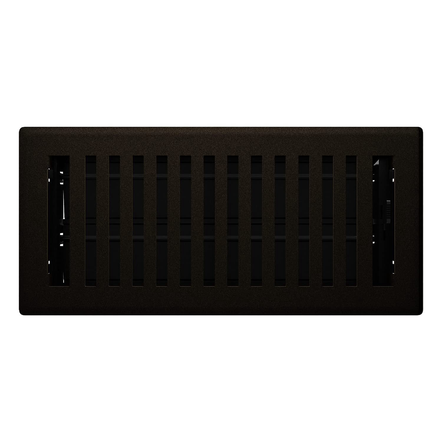 Imperial Montezuma Floor Register, Adjustable Steel Air Vent Cover, Textured Finish (Bronze, 4 in x 10 in, 2-Pack) koqqo