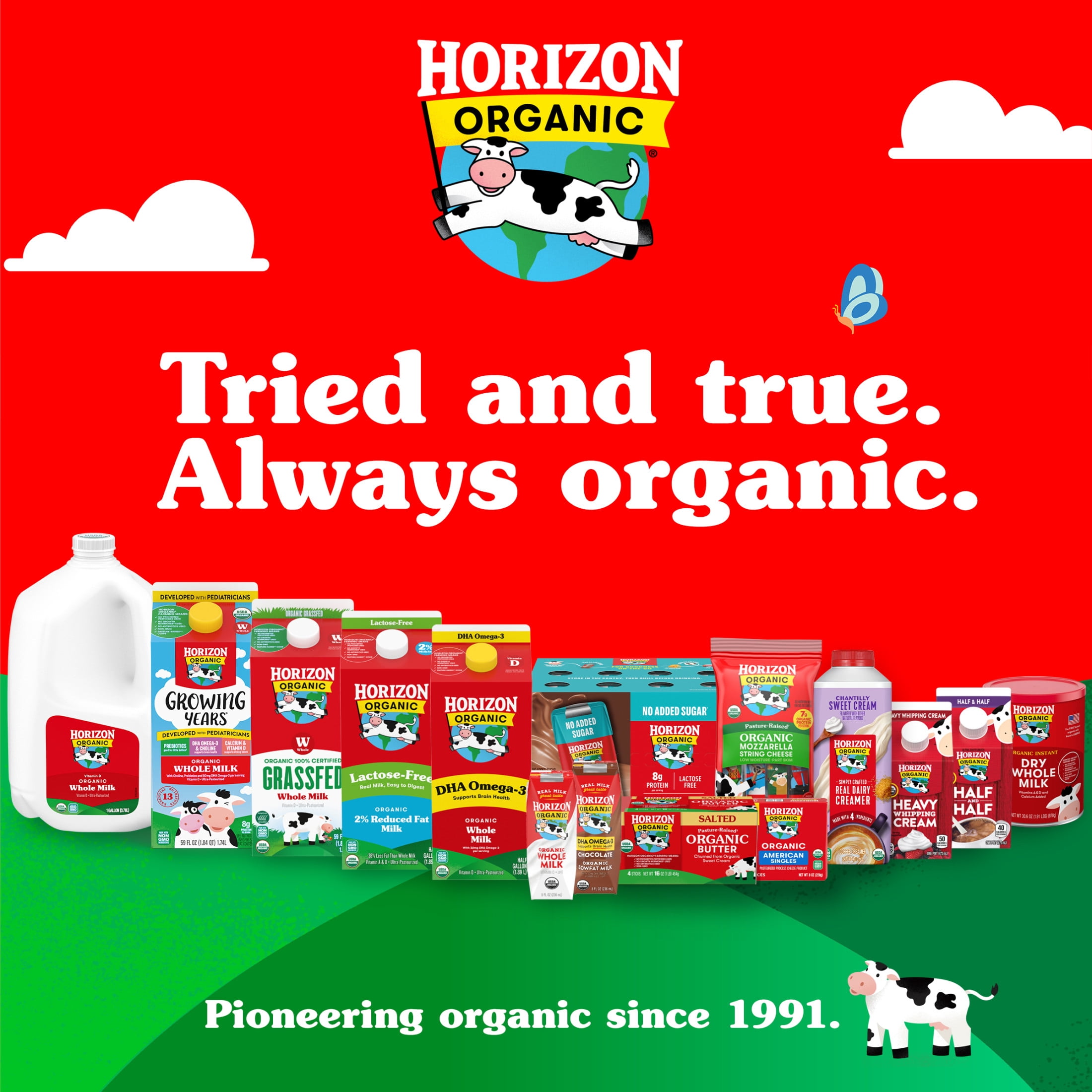 Horizon Organic Half and Half Creamer (32 fl oz) dqldk