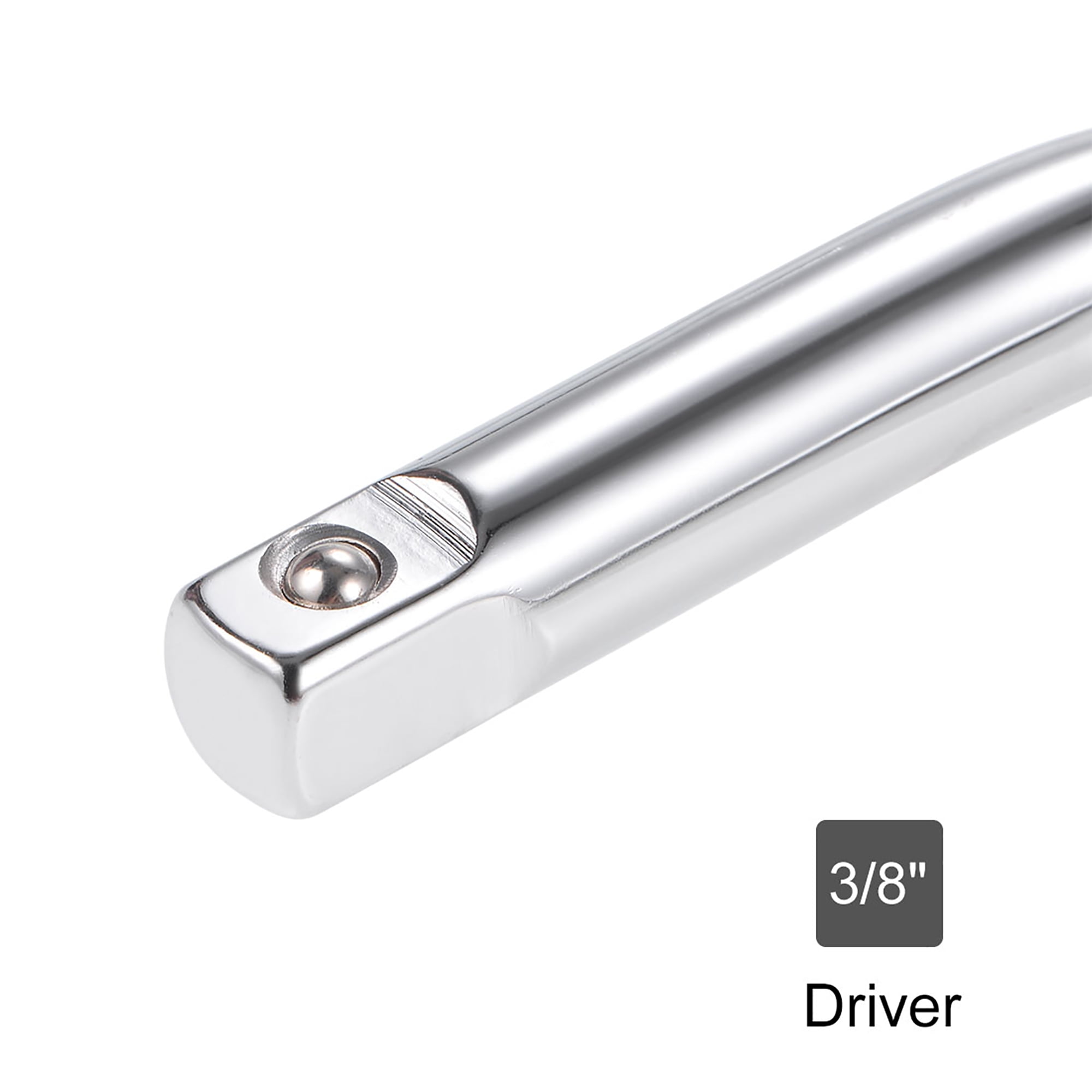 Unique Bargains 3/8 in Drive L-Shape Breaker Bar Extension Wrench (Silver, 9.84 in) gcqzs
