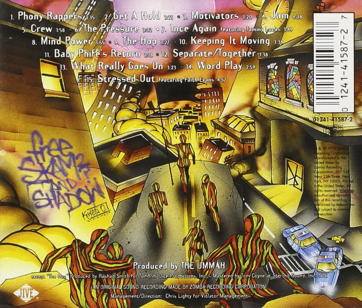Jive A Tribe Called Quest Beats Rhymes & Life Audio CD (Standard Edition) dlspu