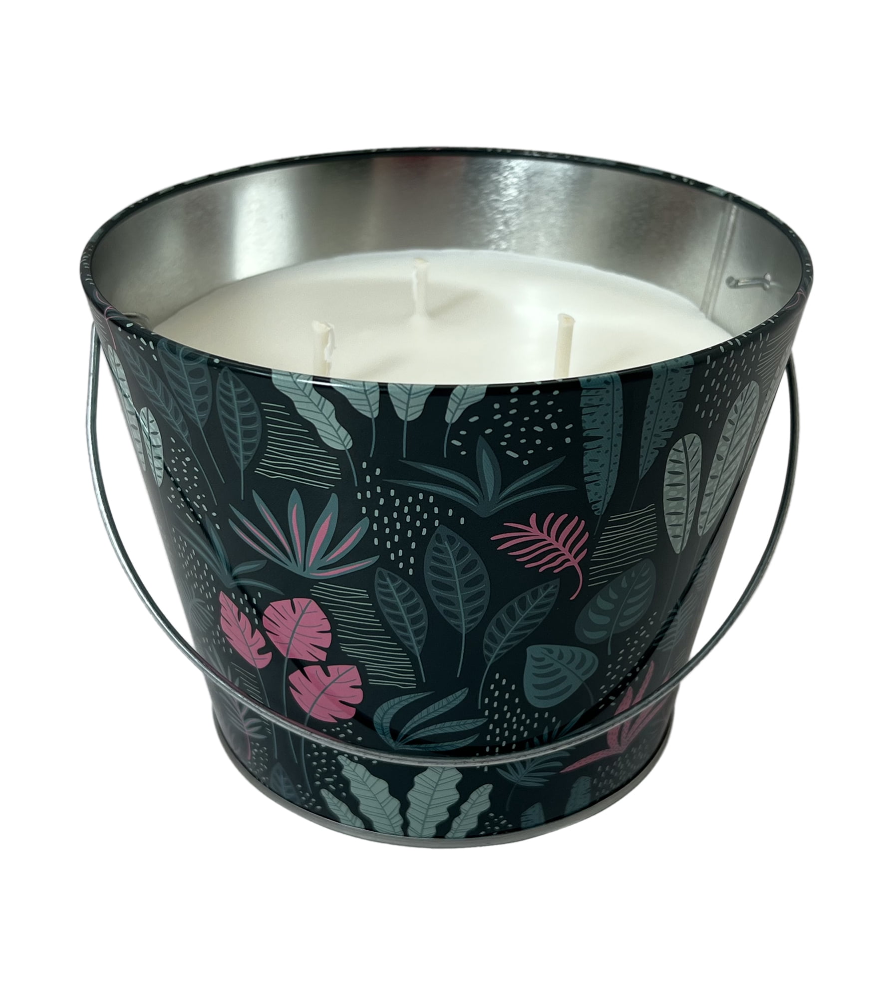 Mainstays Outdoor Citronella Scented Candle (Green, 24 oz) c8208