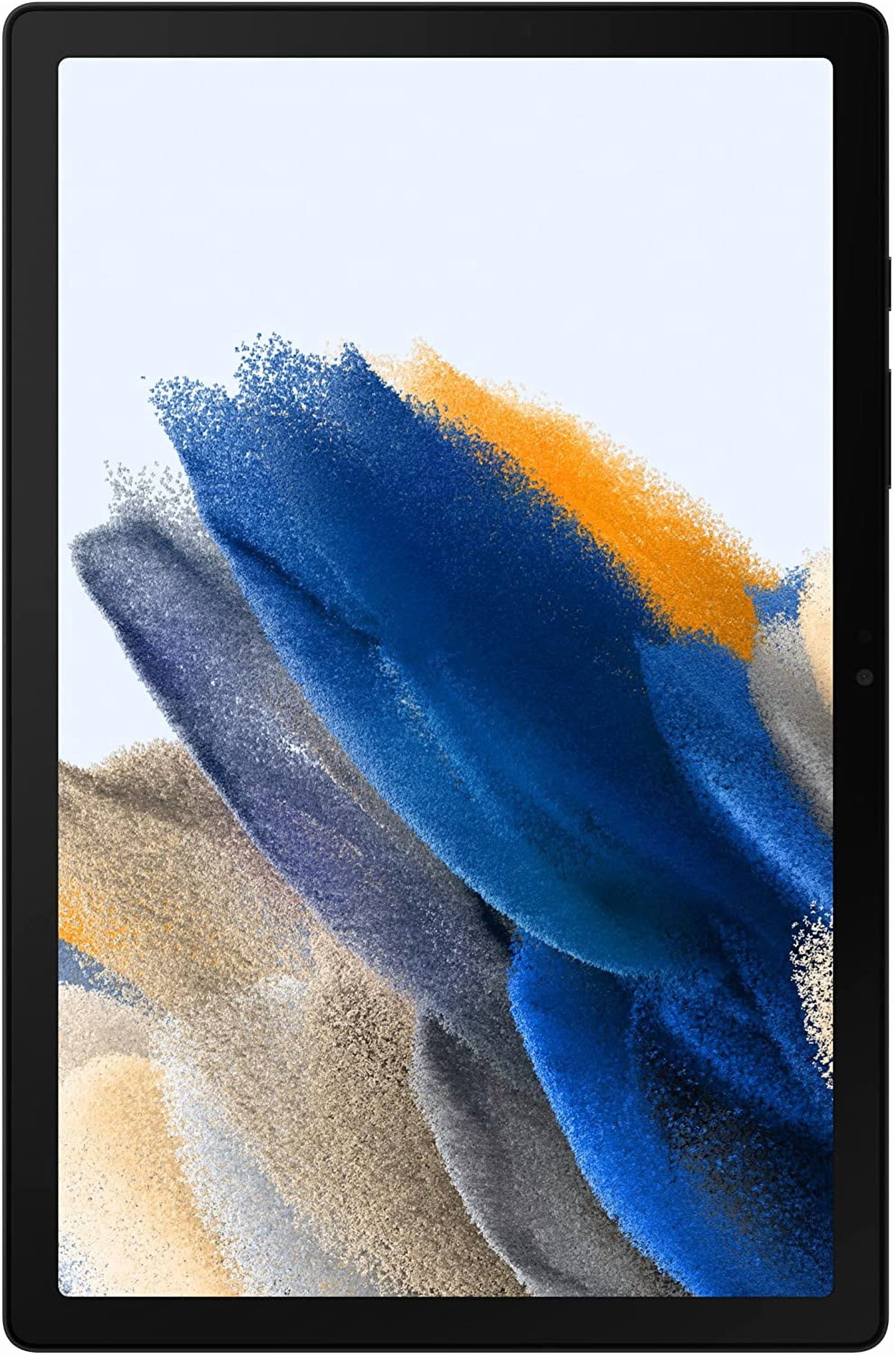 Samsung Galaxy Tab A8 Android Tablet (10.5 in Screen, 32GB Storage, Dark Gray, Mazepoly Accessory Bundle) m7k63