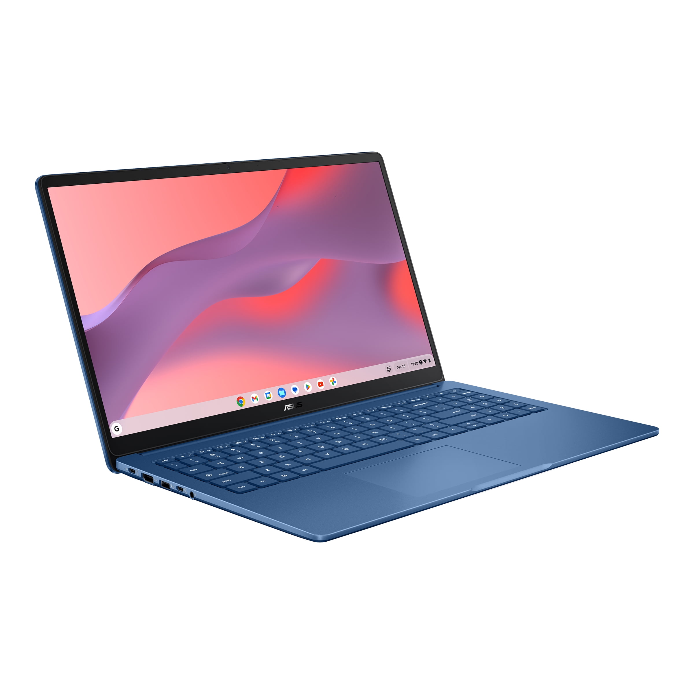 ASUS Chromebook CX15 Laptop, 15.6 in FHD Display, Intel Processor N50, 128GB Storage, 4GB RAM, ChromeOS (Forging Blue) psedx