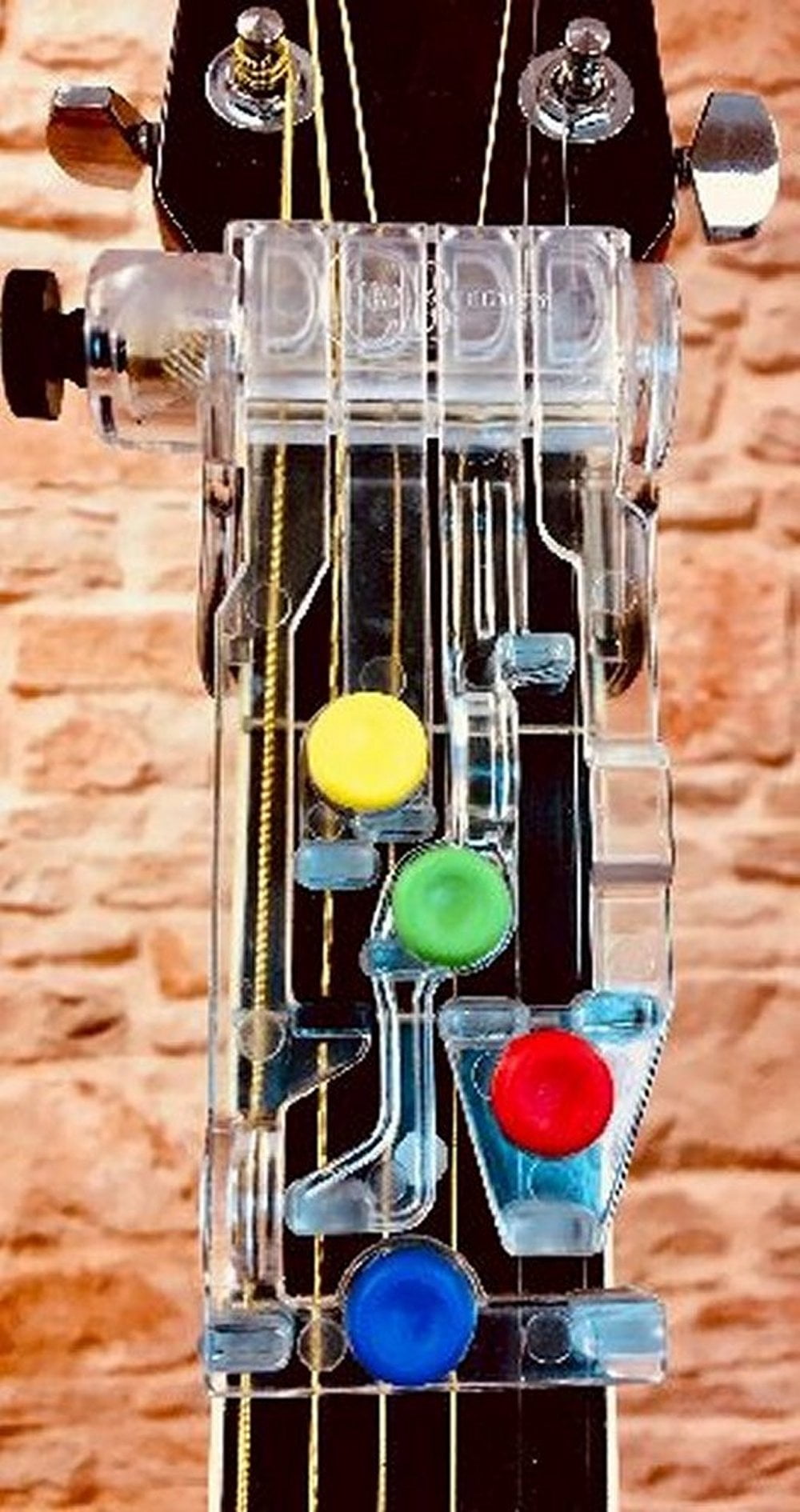 ChordBuddy Guitar Learning System for Right Handed Acoustic Guitars (Includes Songbook and Lesson Plan, 1.75 in) 7fbb3