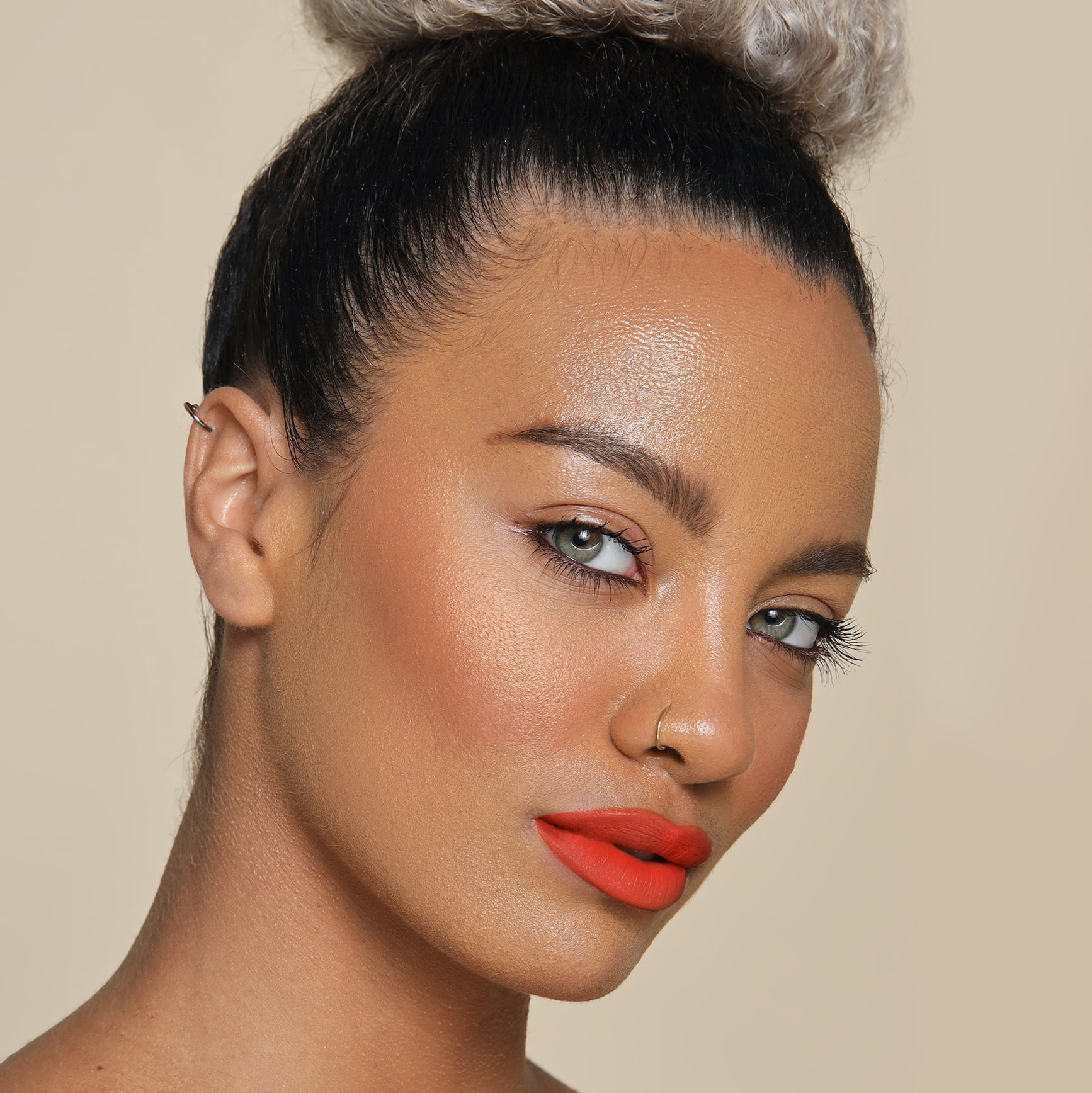 The Lip Bar Vegan Matte Liquid Lipstick Boy Trouble Long-Lasting Comfortable Formula (Orange, 0.24 fl oz) w1tbk