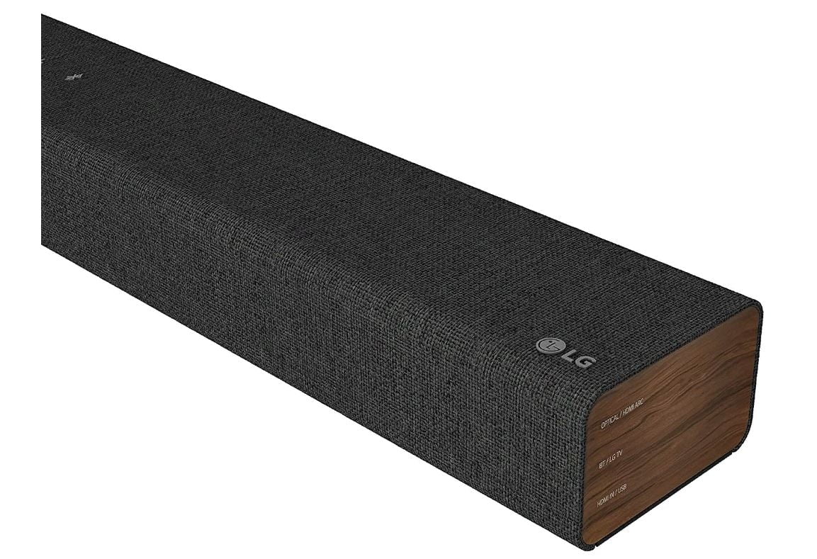 LG SP2 2.1 Channel 100W All-in-One Soundbar with Built-in Subwoofer (Black) w2jry
