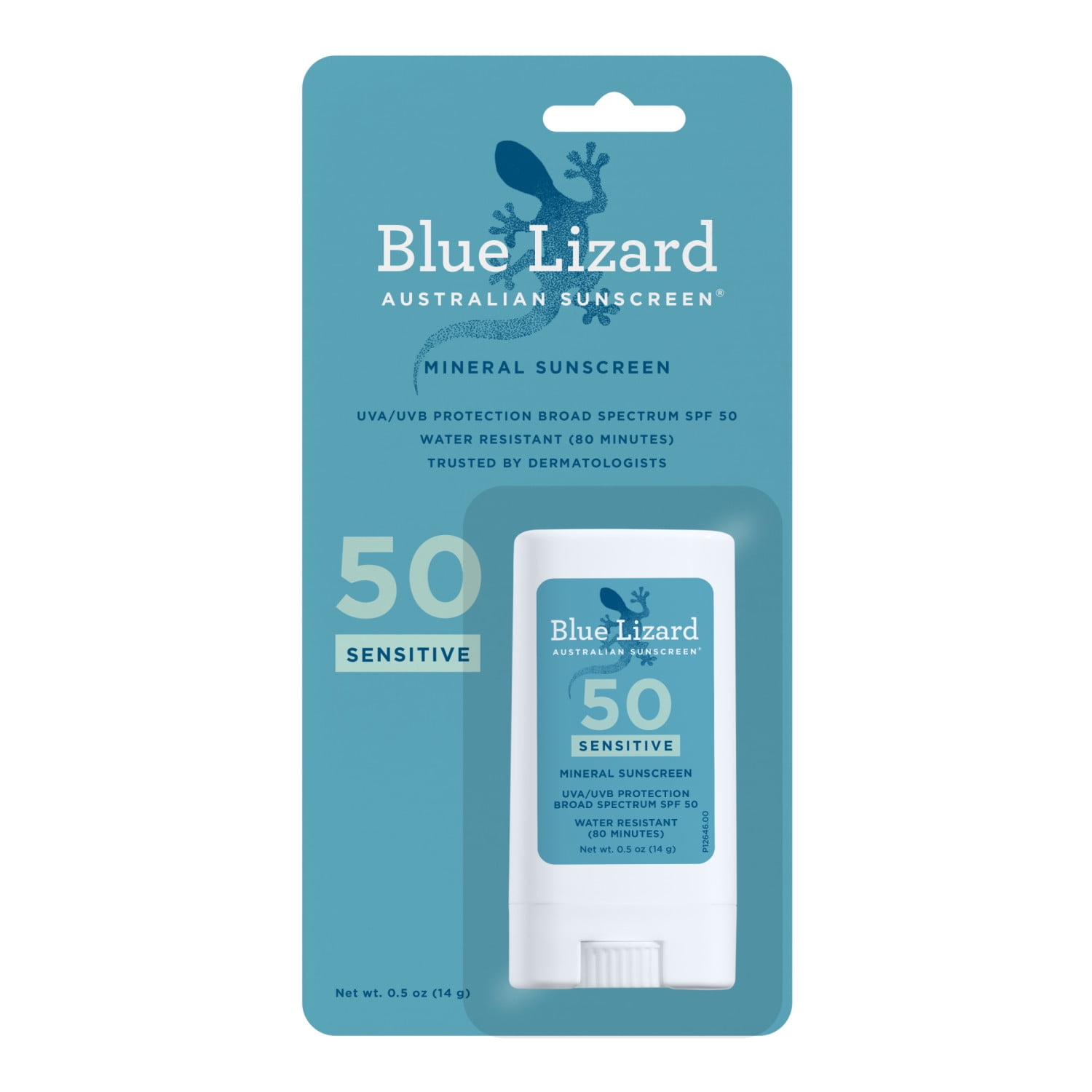 Blue Lizard Sensitive Mineral SPF 50 Sunscreen Stick (White, 0.5 oz) h6rzx