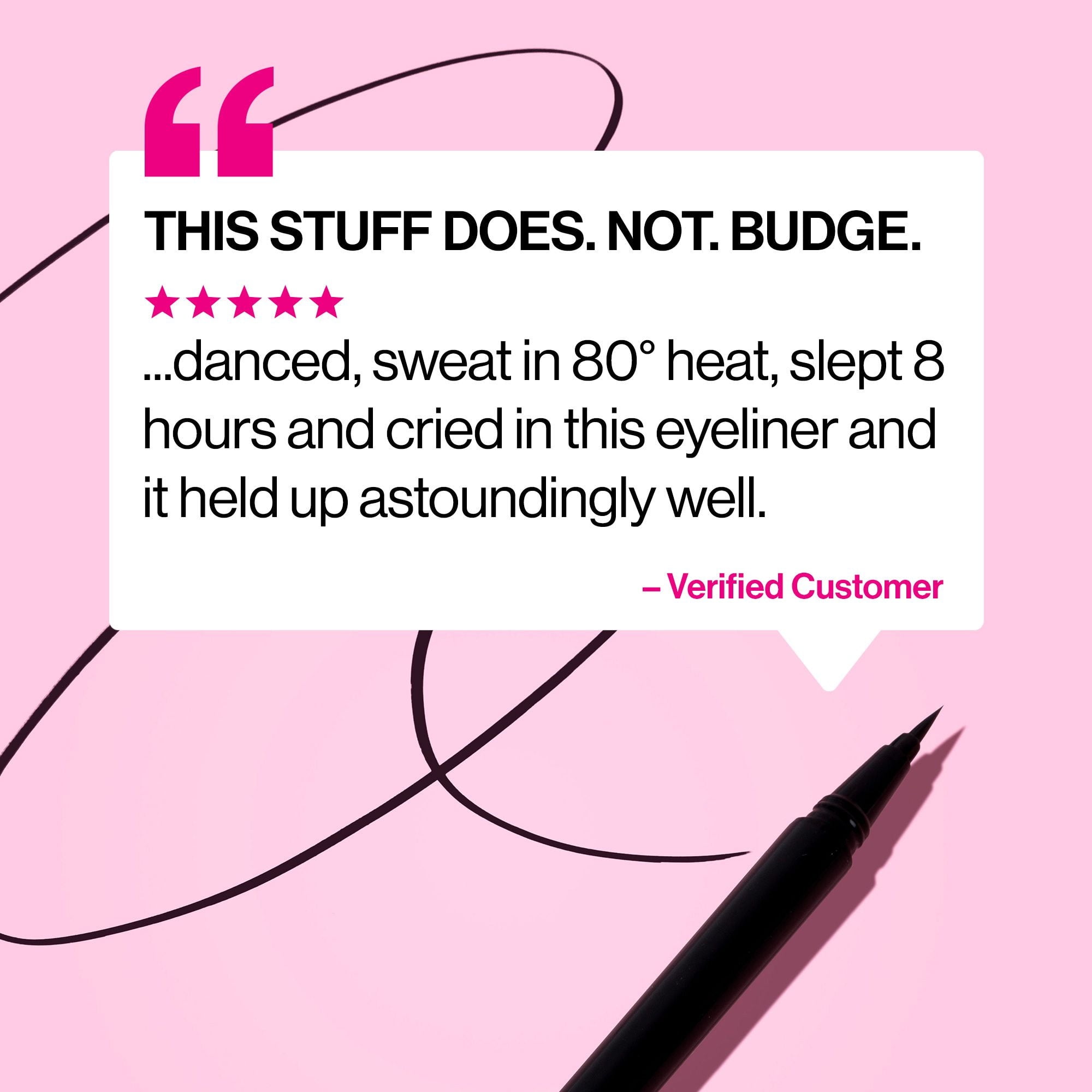 Wet n Wild Mega Last Breakup-Proof Liquid Eyeliner, Waterproof Precision Tip (Black, 0.02 fl oz) ctbvj
