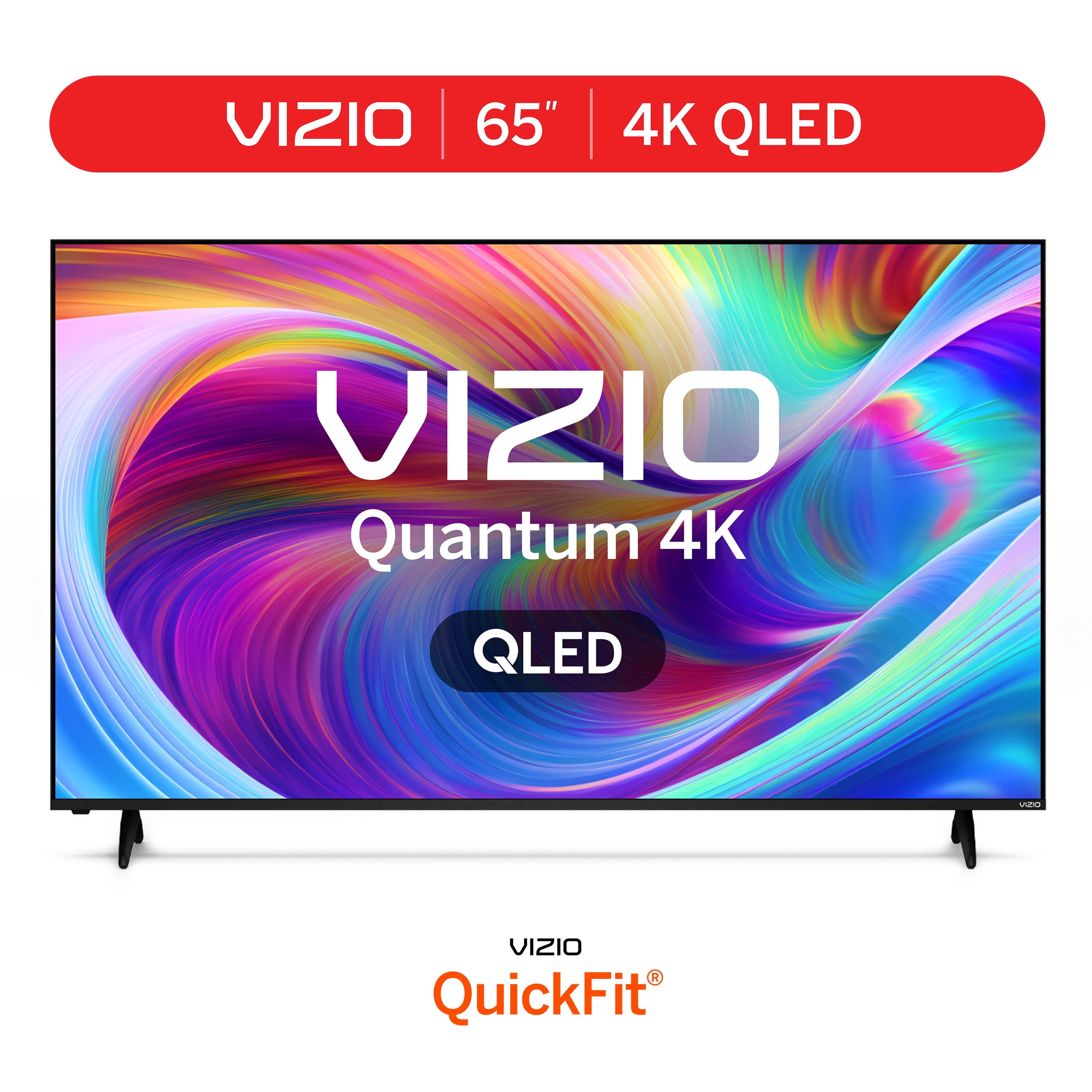 VIZIO 65-inch Class Quantum 4K QLED HDR Smart TV (65 in) 1s3wc