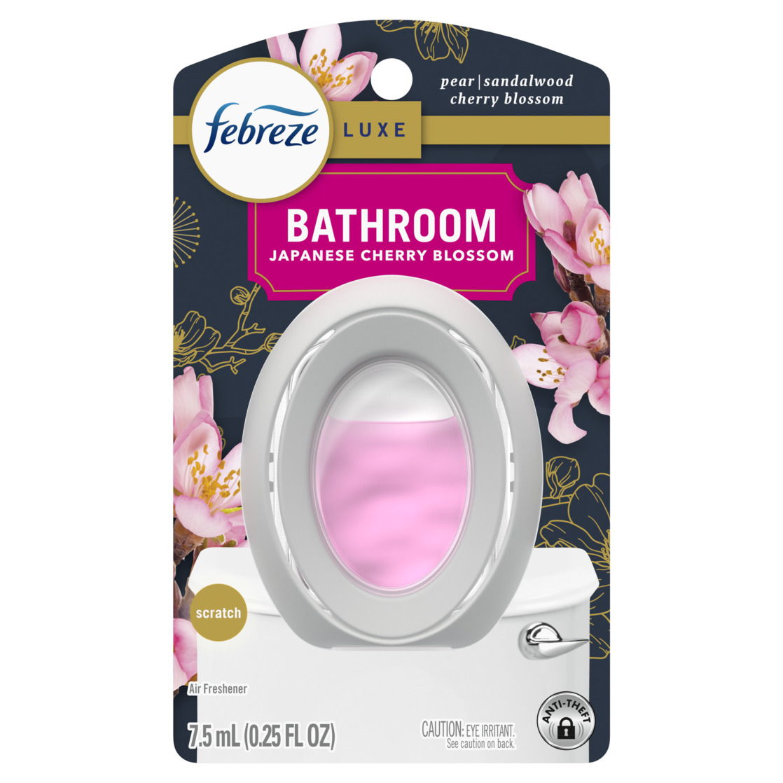 Febreze Bathroom Air Freshener Odor-Fighting Japanese Cherry Blossom Scent (2 Pack, 0.21 oz) ic8o2