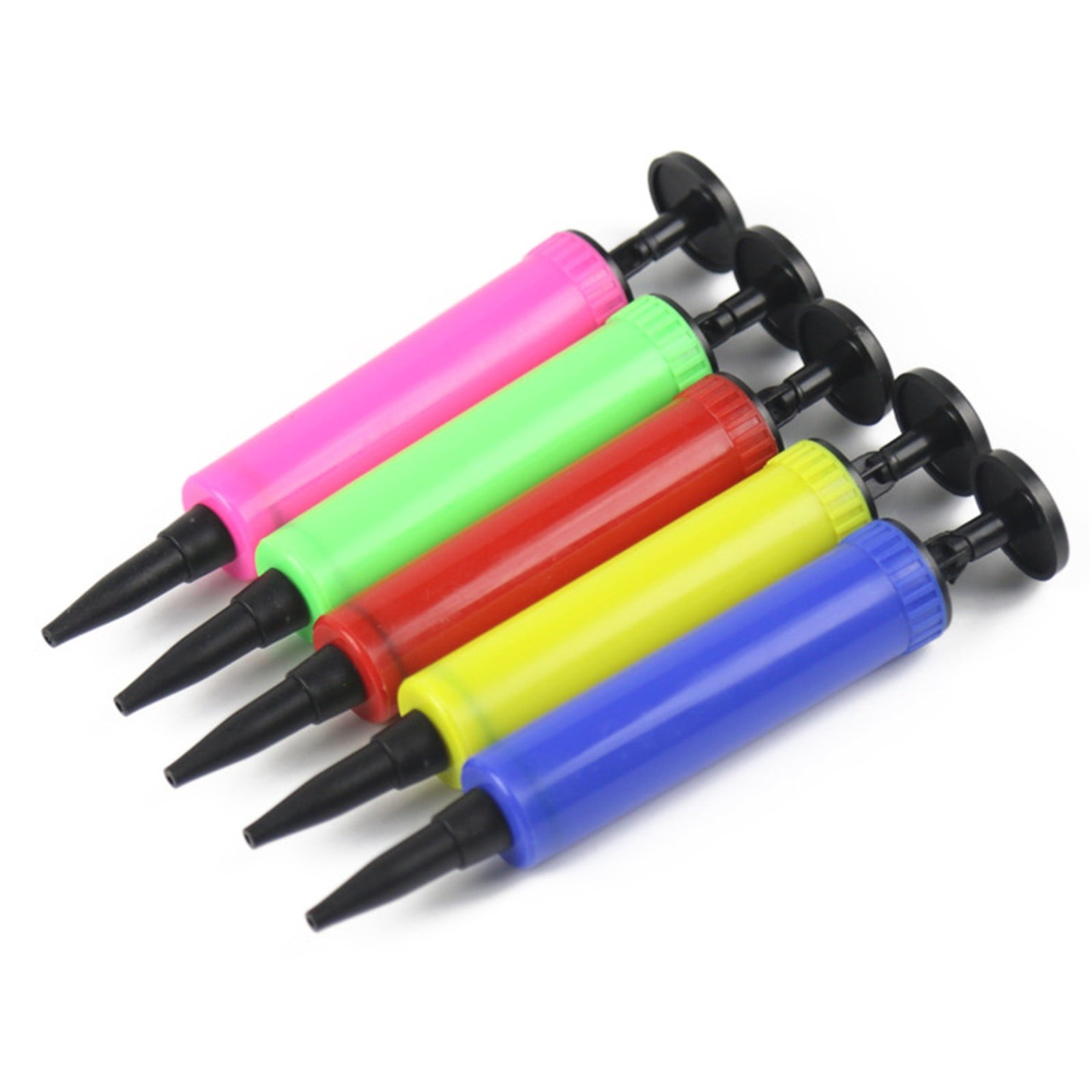 Bzdzmqm Manual Hand Push Air Pump for Balloons and Inflatable Toys (5 Pack, 7 in) 571o3