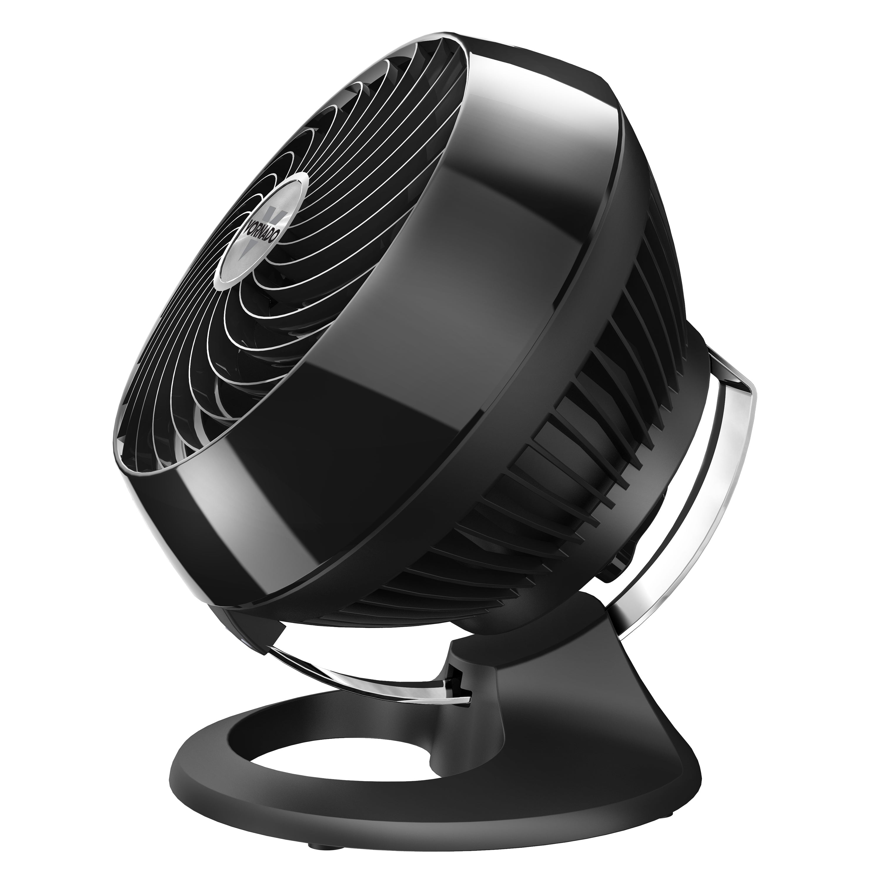 Vornado 460 Whole Room Air Circulator, Quiet Desktop Fan with 3 Speeds and Adjustable Tilt (Black) ewinj