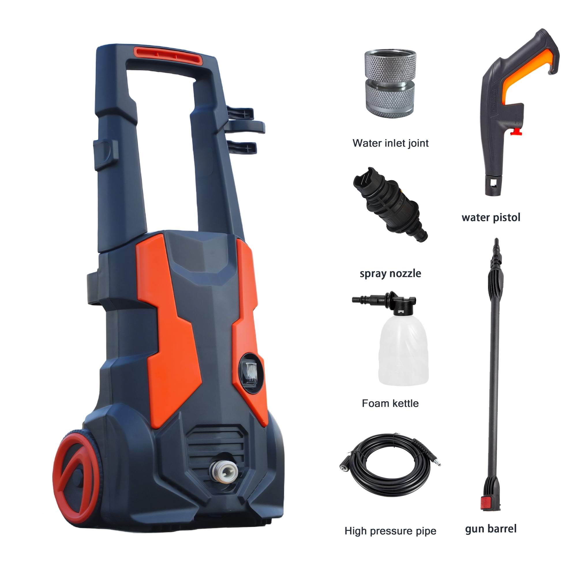 ONAIL Electric Pressure Washer, Heavy-Duty Power Cleaner for Cars, Patios, and Driveways (2800 PSI, 2.0 GPM) bv3dl