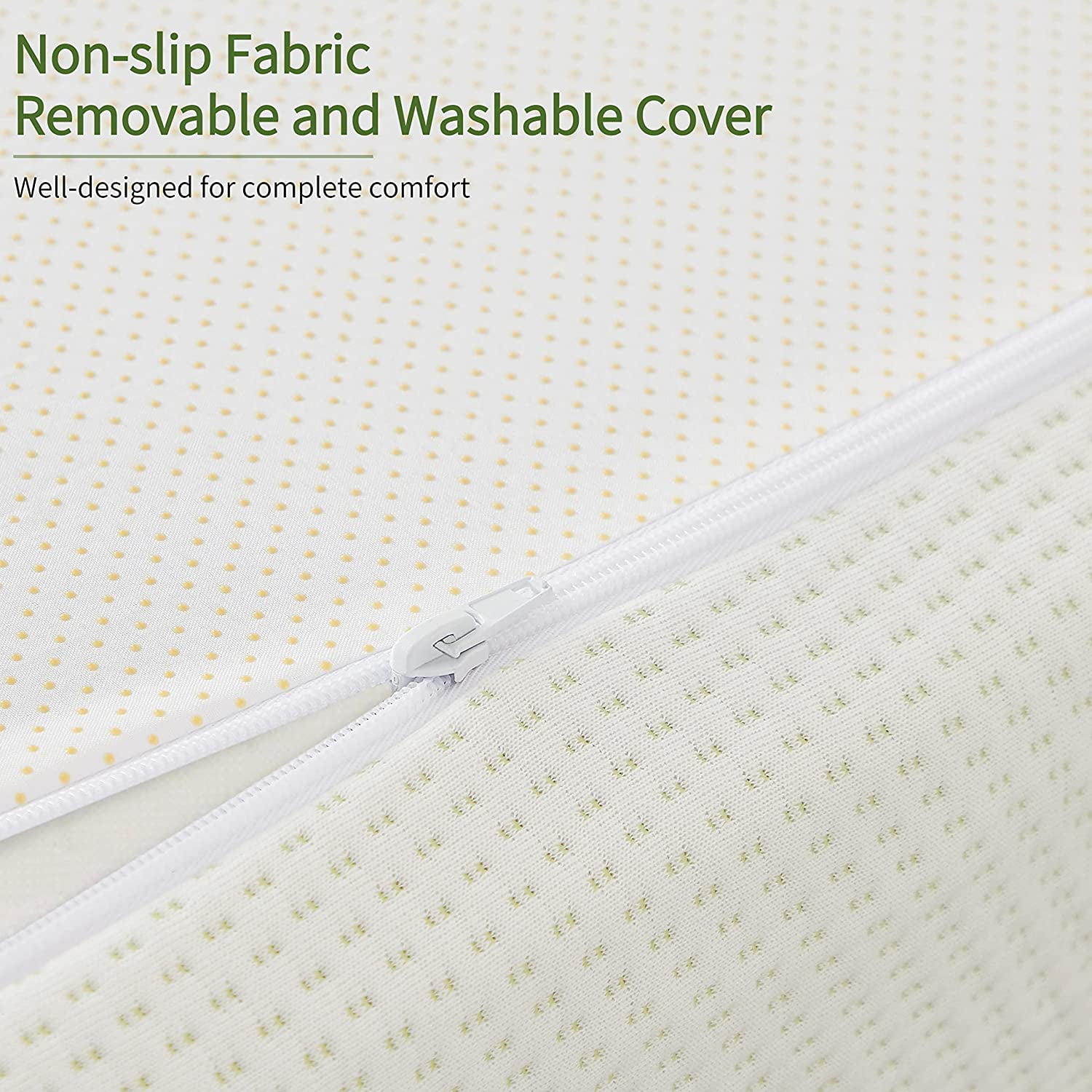 OUUI Twin XL Memory Foam Mattress, 5 Inch Cooling Gel Infused Medium Firm Bed (Green, 5 in) xn603