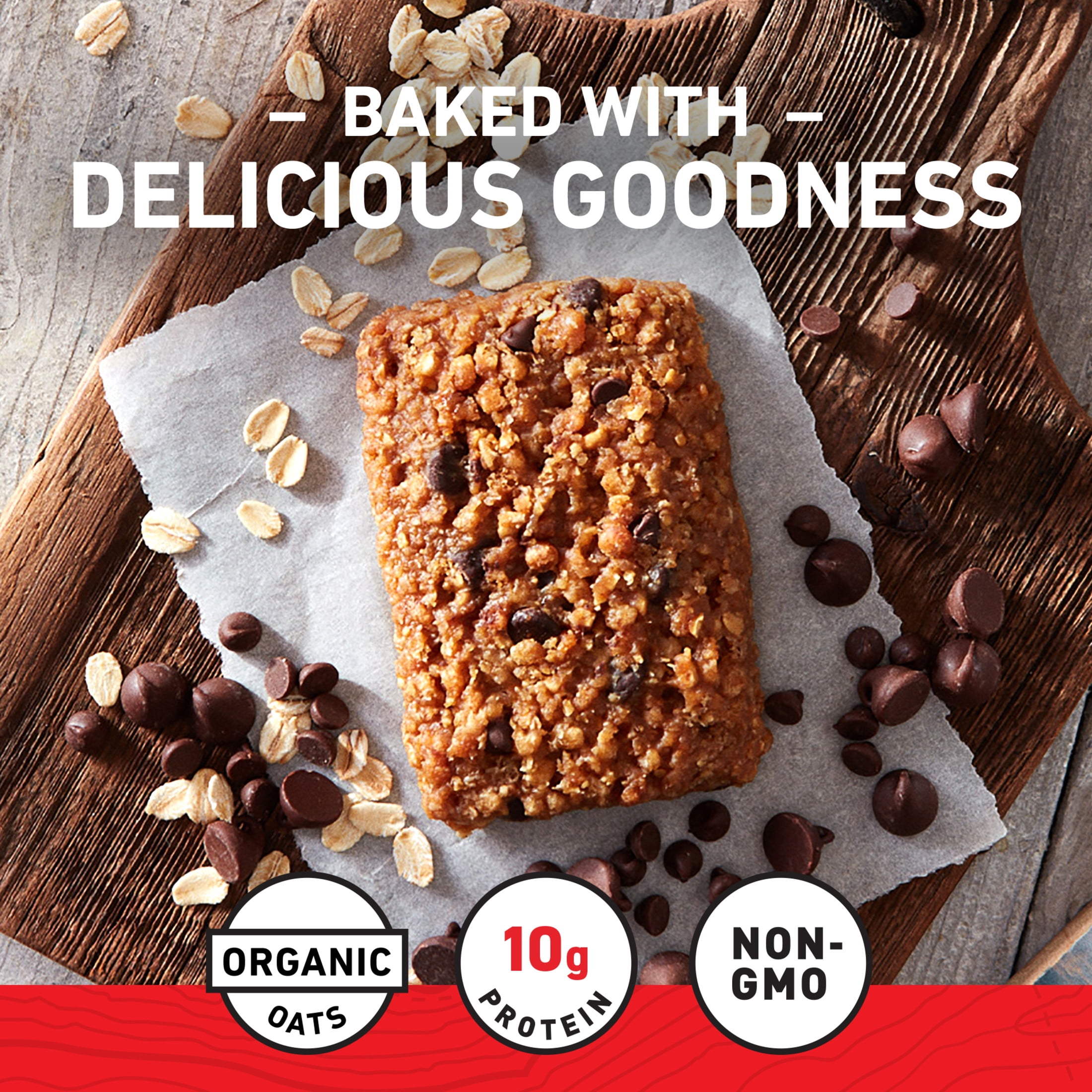Clif Bar Energy Protein Bars, Chocolate Chip (5 Count, 9.5 oz) 65ebw