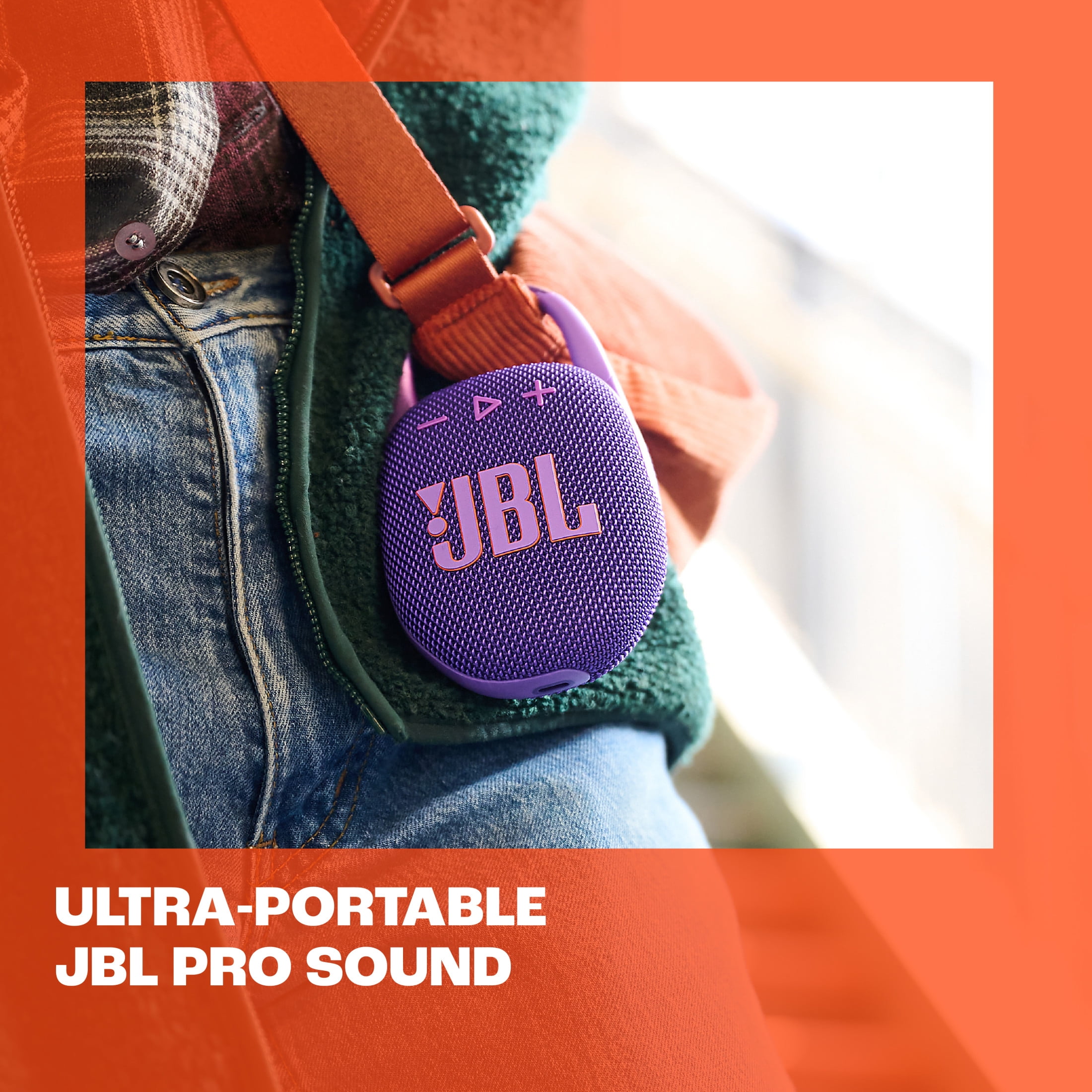 JBL Clip 5 Portable Waterproof Bluetooth Speaker (Black, 1 Pack) o8e3q