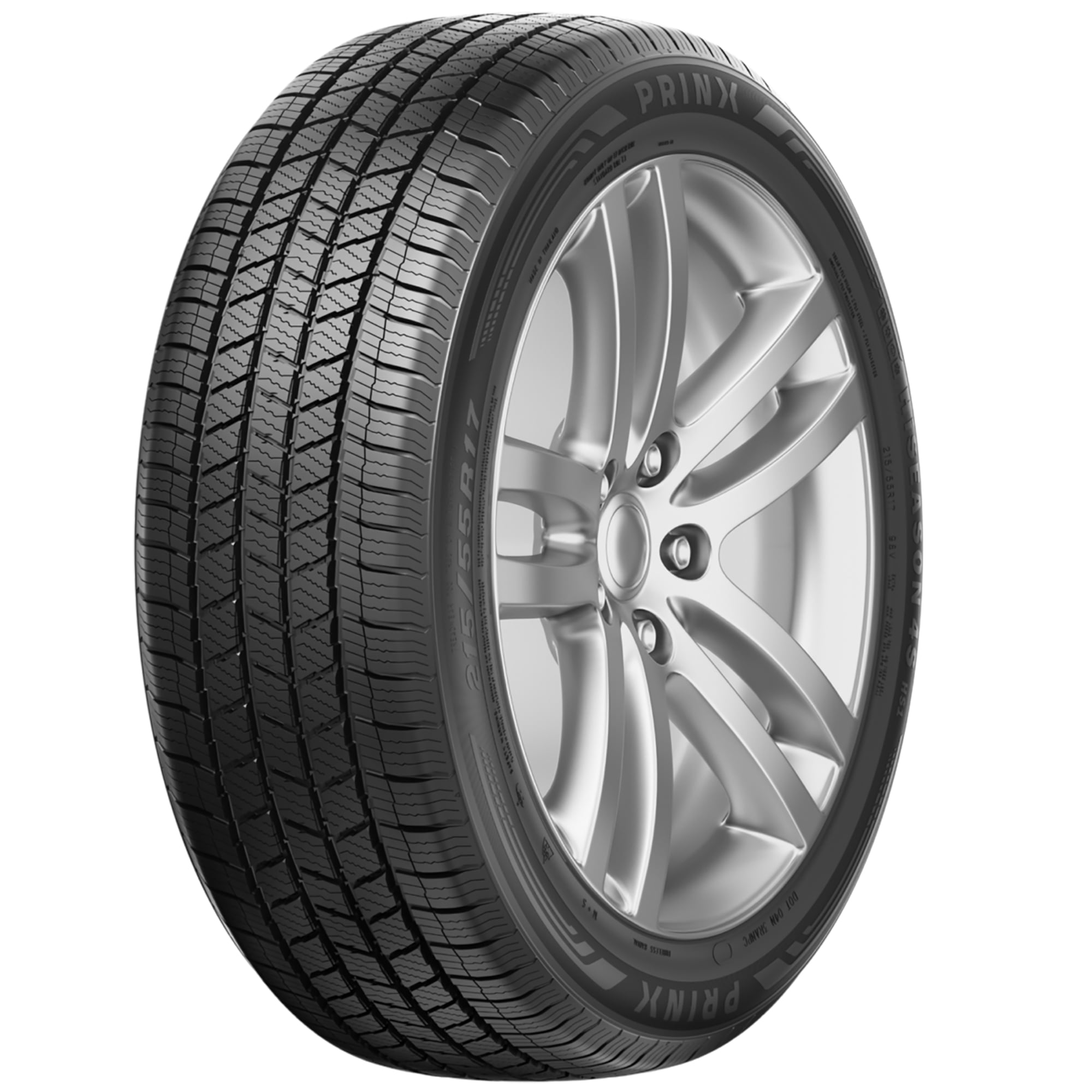 Prinx HiSeason 4S HS1 All-Season Tire (215/55R16 97H XL, SUV/Crossover) 8k611