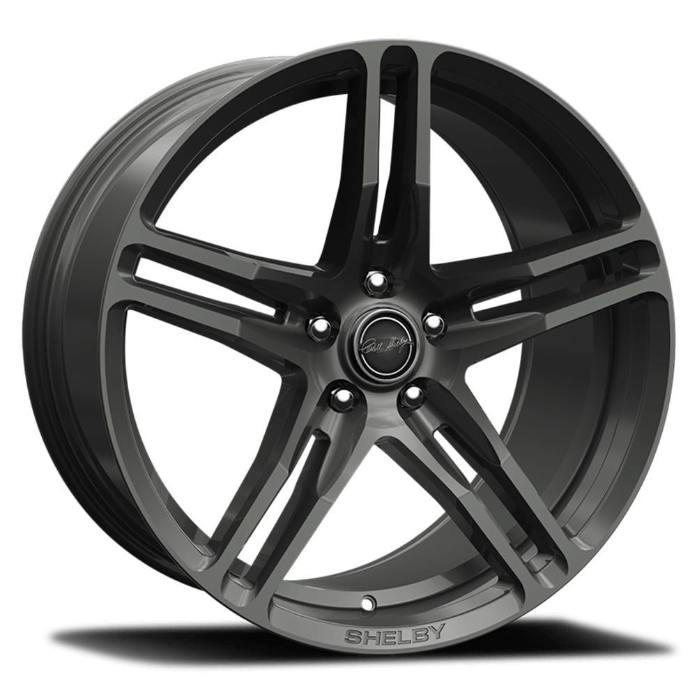 Carroll Shelby Wheels CS14 Performance Wheel (Gunmetal, 20x9.5 in) 3f353