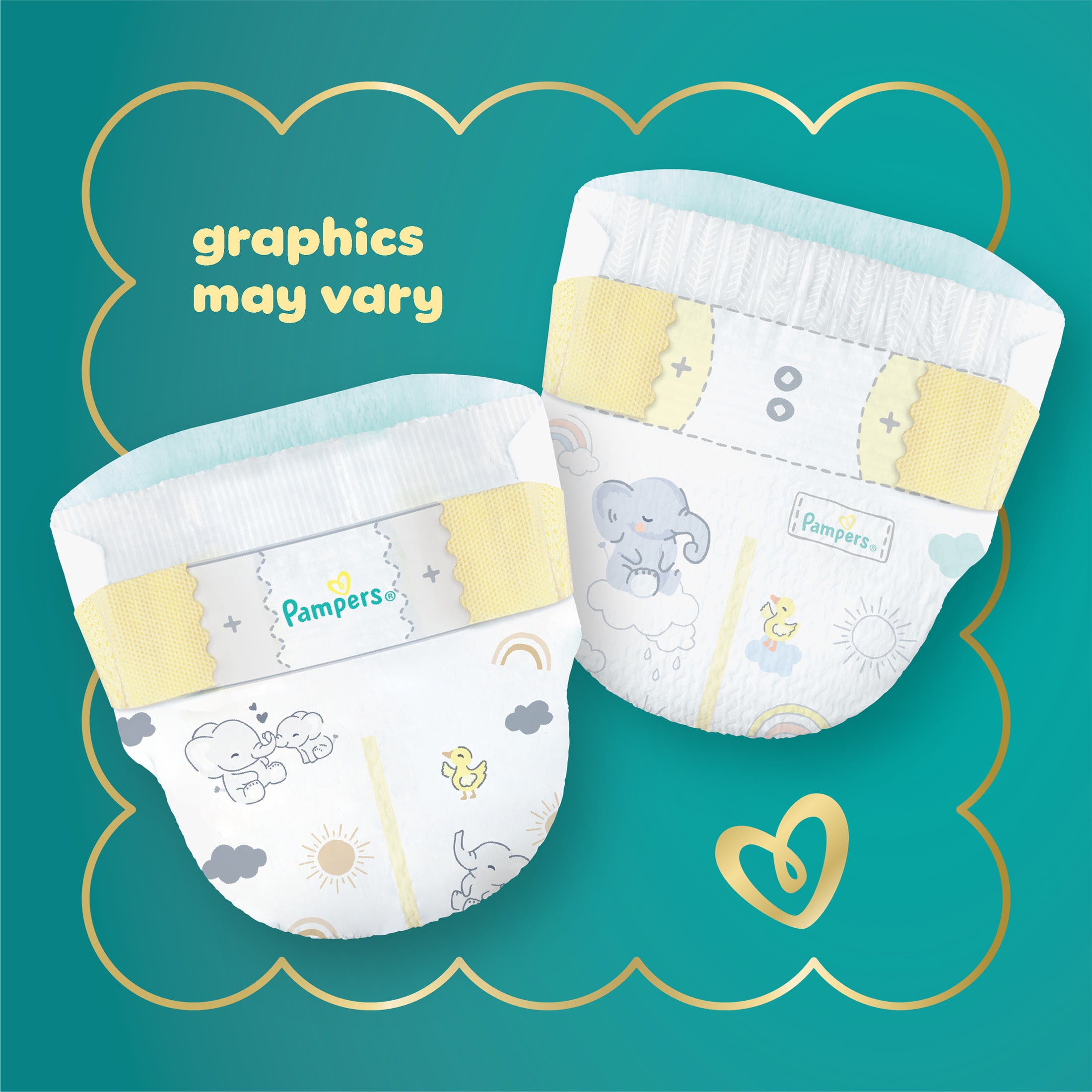 Pampers Swaddlers Disposable Baby Diapers (Size 4, 66 Count) 261yo