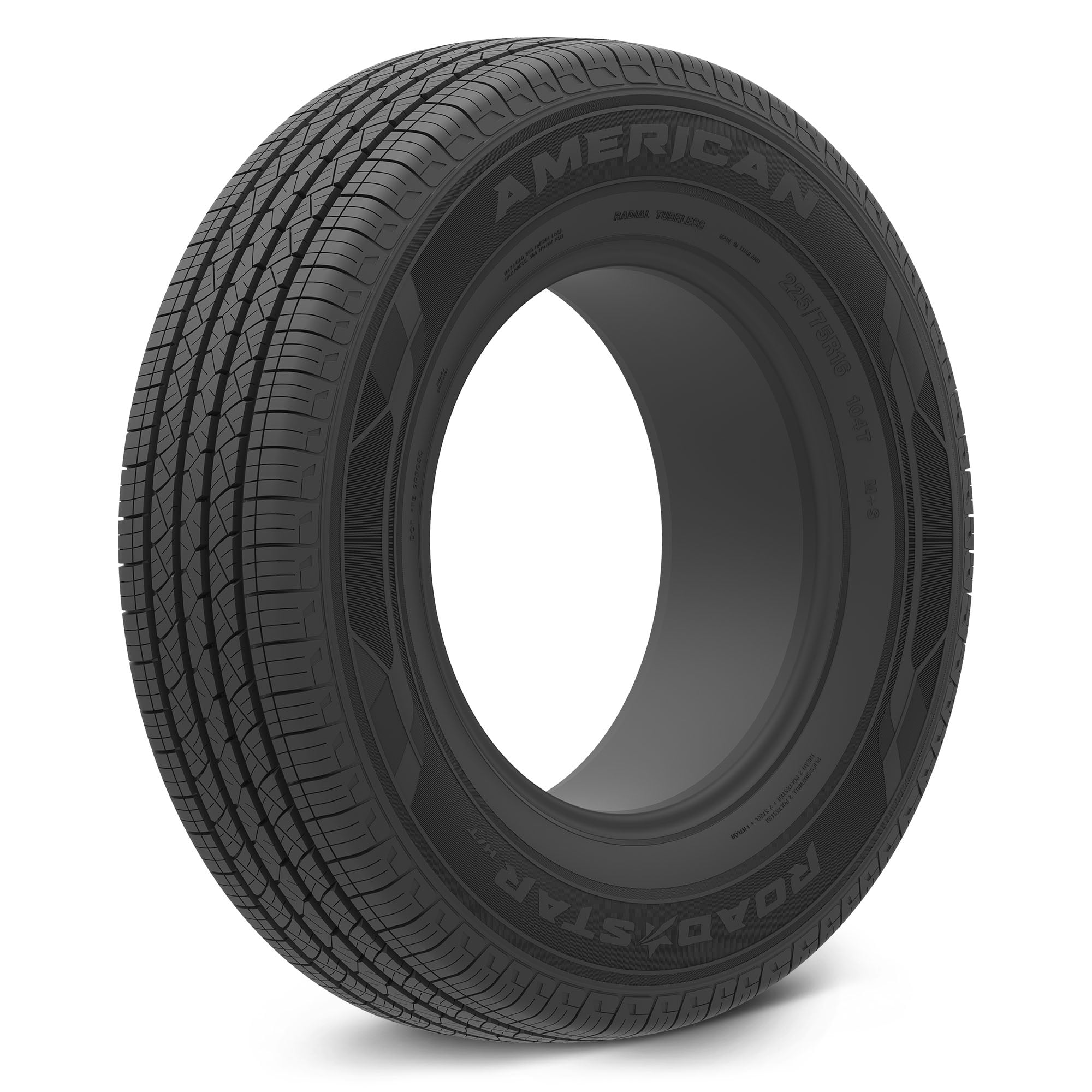 American Roadstar H/T All Season Light Truck Tire (LT225/75R16, Load Range E) g2y91