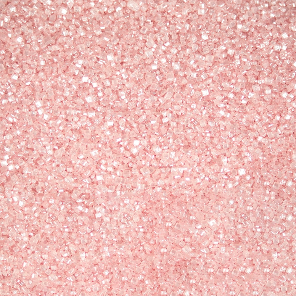 Brew Glitter Pink Pearl Cocktail Rimming Sugar for Drinks and Desserts (Pink, 4 oz) mtzba
