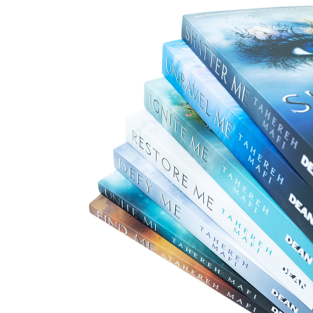 HarperCollins Shatter Me Series by Tahereh Mafi 7-Book Paperback Collection Set 34x8p
