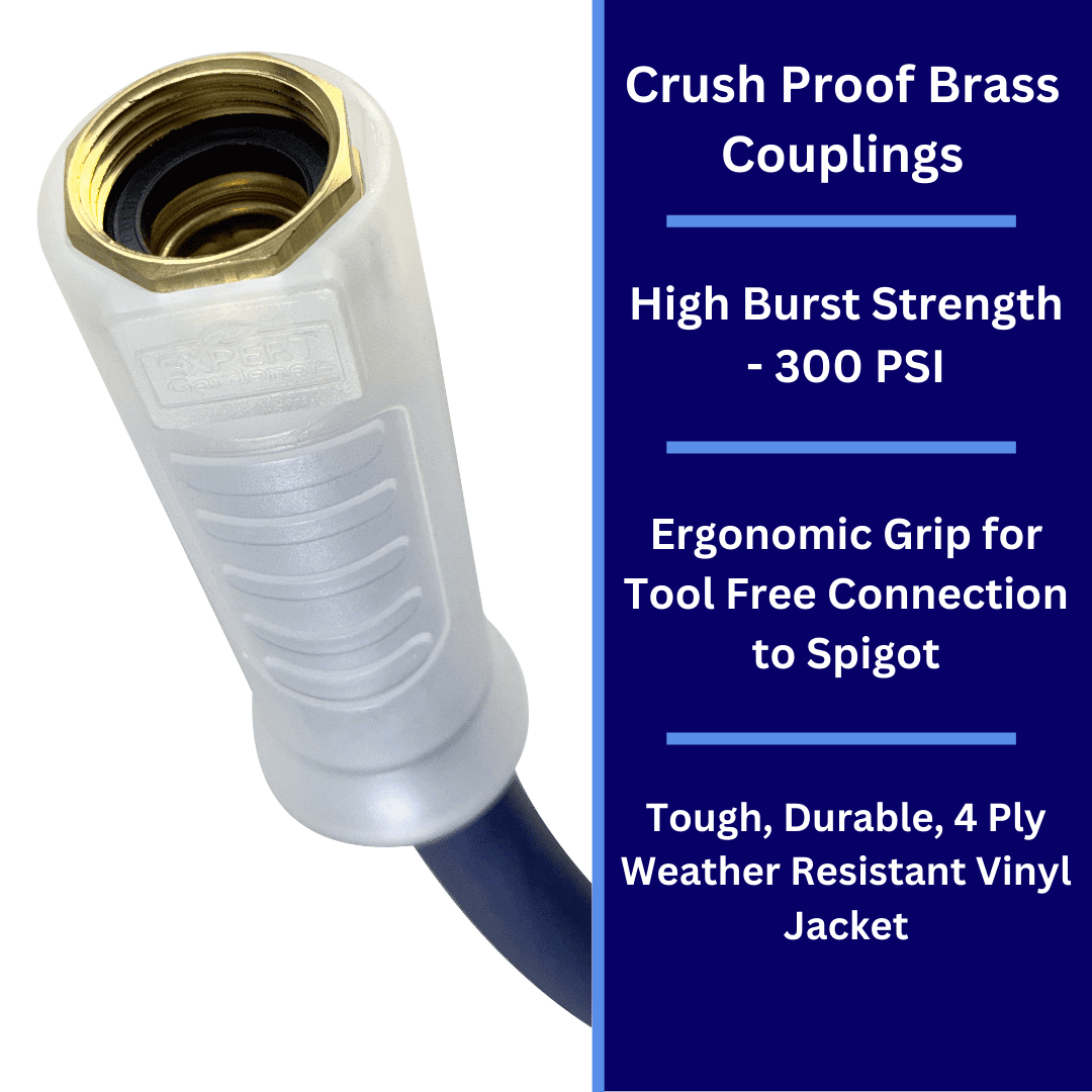 Expert Gardener Medium Duty Garden Hose (5/8 in x 100 ft) z3vrn
