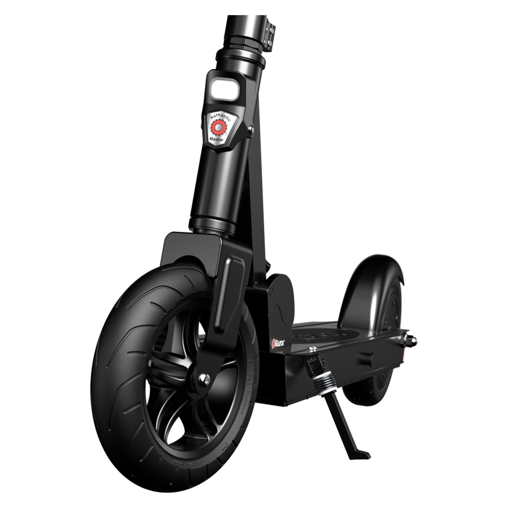Razor Icon Shadow Electric Scooter, Foldable Commuter Scooter with 300W Motor (Black, 220 lb Capacity) pqexz