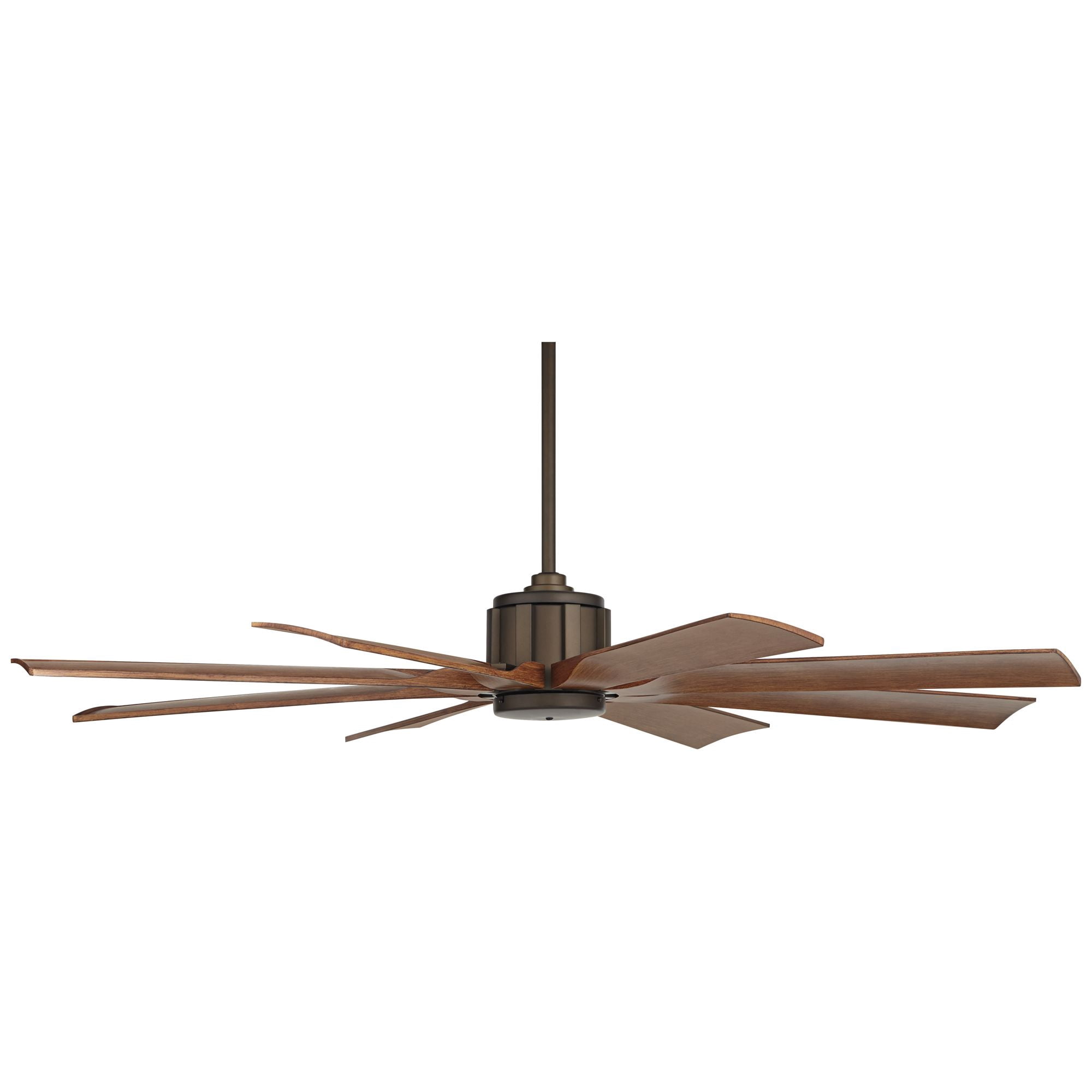 Possini Euro Design Defender Industrial Ceiling Fan with Remote Control (Oil Rubbed Bronze, 60 in) 04b4k