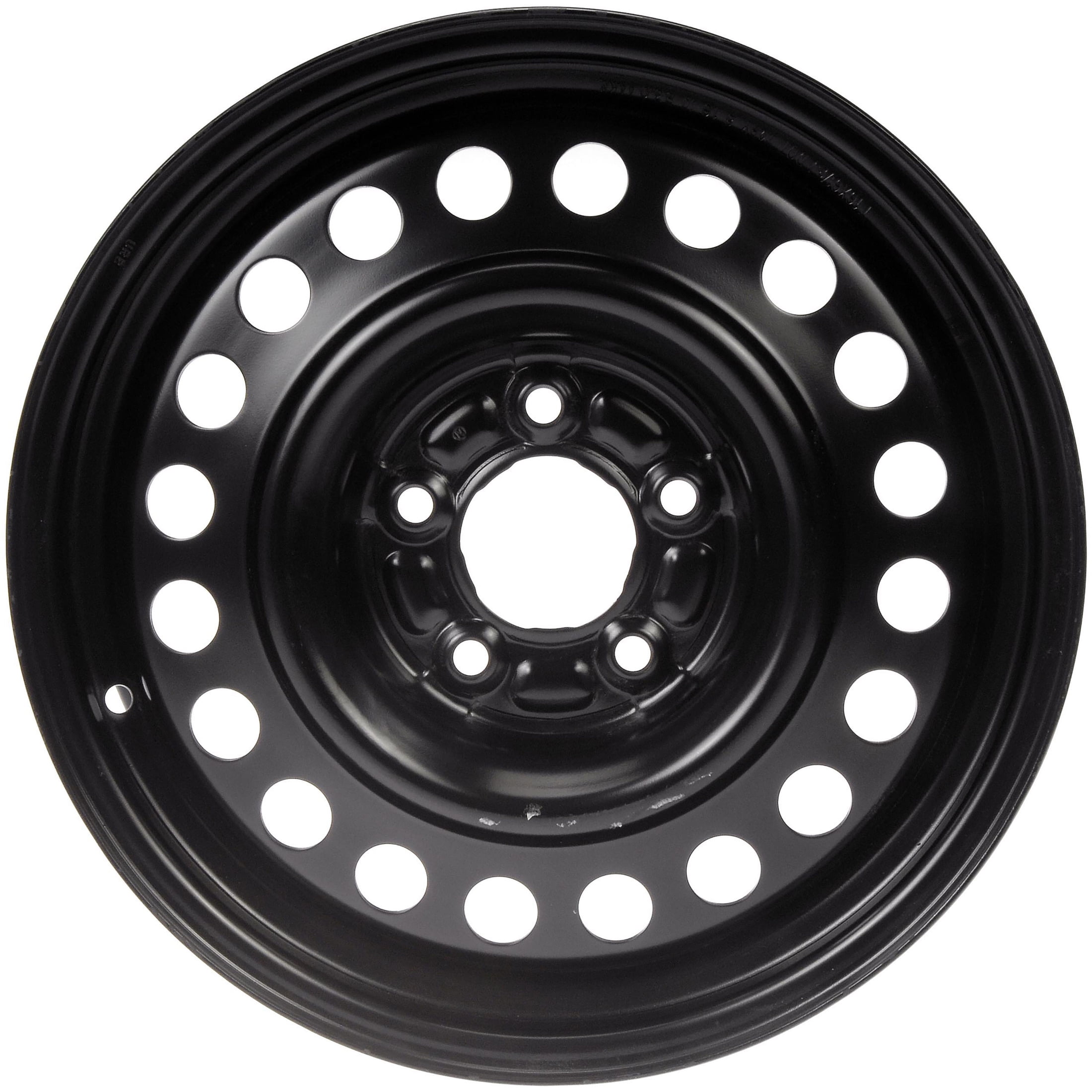Dorman 939-138 Steel Wheel Rim (Black, 16 x 6.5 in, 5-Lug) y738u