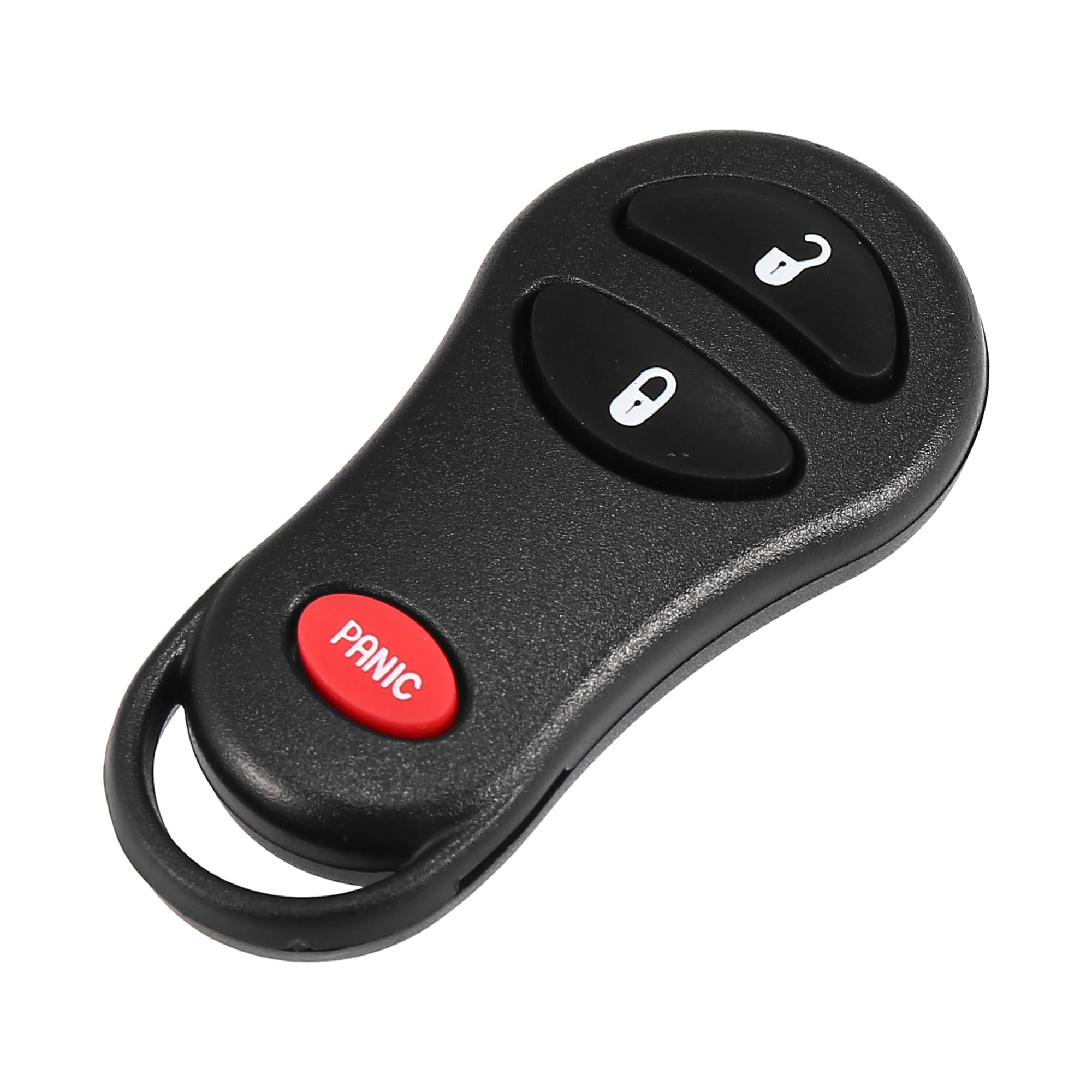 Unique Bargains 3-Button Keyless Entry Remote Car Key Fob GQ43VT17T 315MHz for Dodge Ram (Black, 2.8 in x 1.34 in) zbkhn