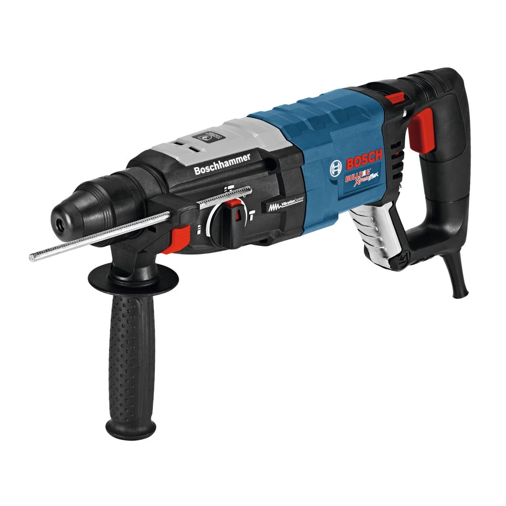 Bosch GBH2-28L-RT Bulldog Xtreme MAX Corded Rotary Hammer with Vibration Control (1-1/8 in, 8.5 Amp) zfngn