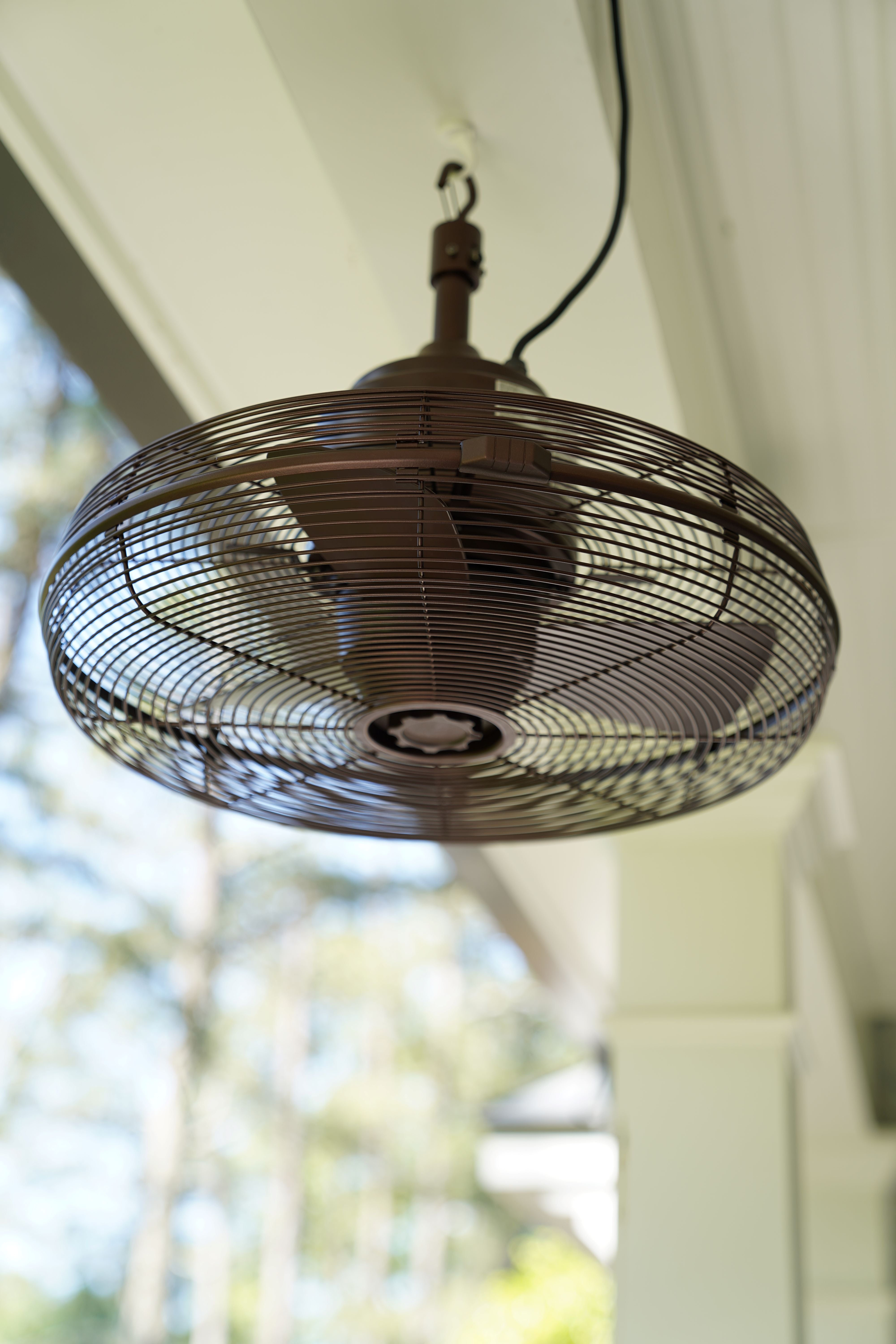 Better Homes & Gardens Outdoor Gazebo Fan, Weather-Resistant Metal Construction (Bronze, 18 in) 8aafp