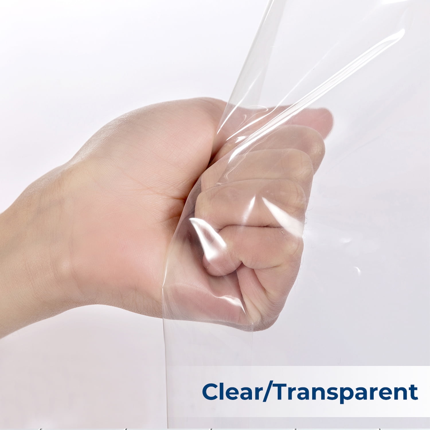 Yiannan PEVA Shower Curtain Liner, Waterproof Heavy-Duty Bathroom Accessory (Clear, 71 in x 72 in) r0od7